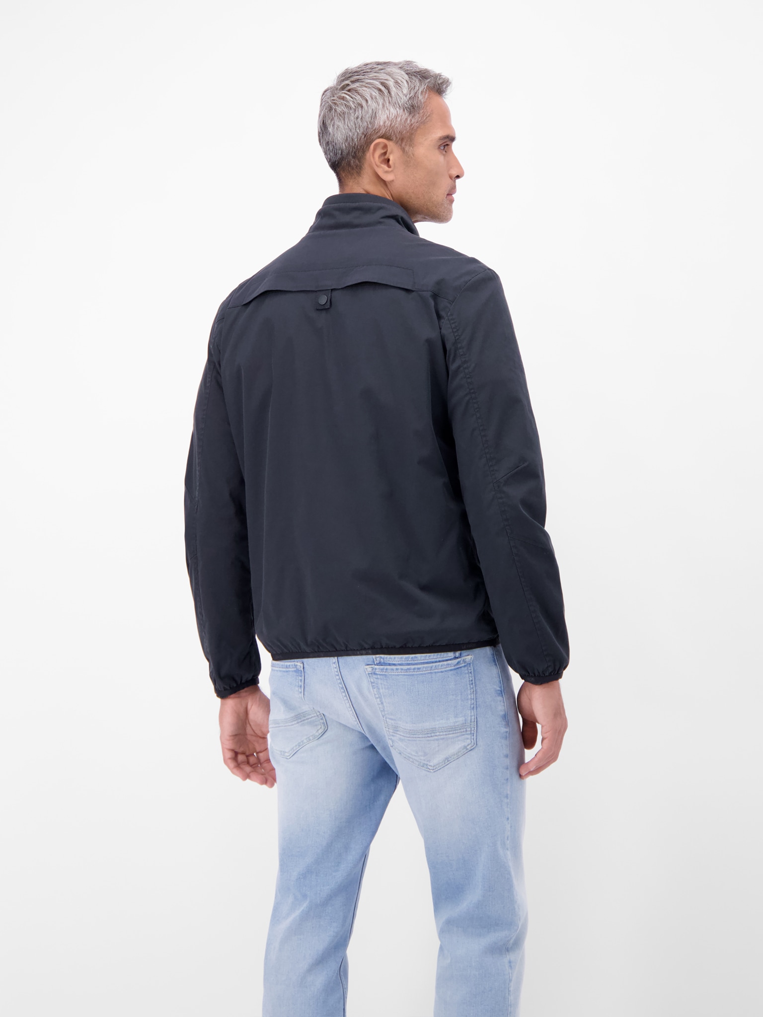 LERROS Outdoorjacke ohne Kapuze mit Stehkragen und Reißverschluss