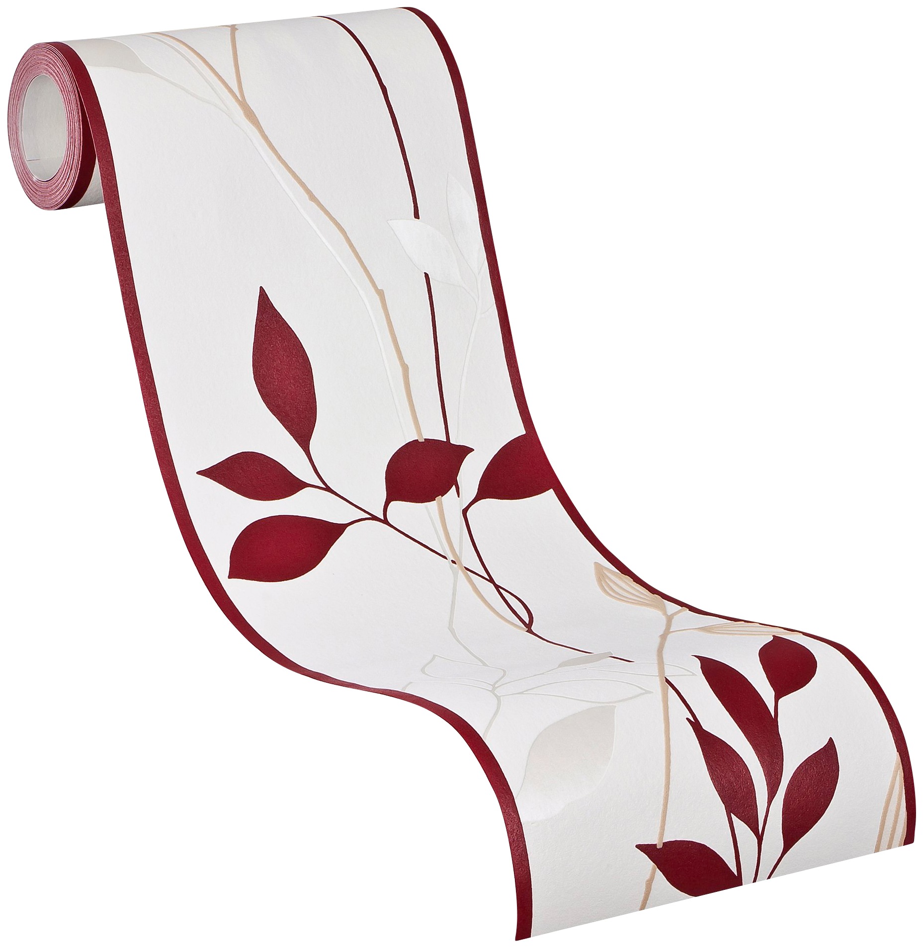 A.S. Création Bordüre »Best of Vlies«, botanisch-floral-Motiv, Bordüre Florale Tapete Blätter Borte Wohnzimmer modern Flur Design