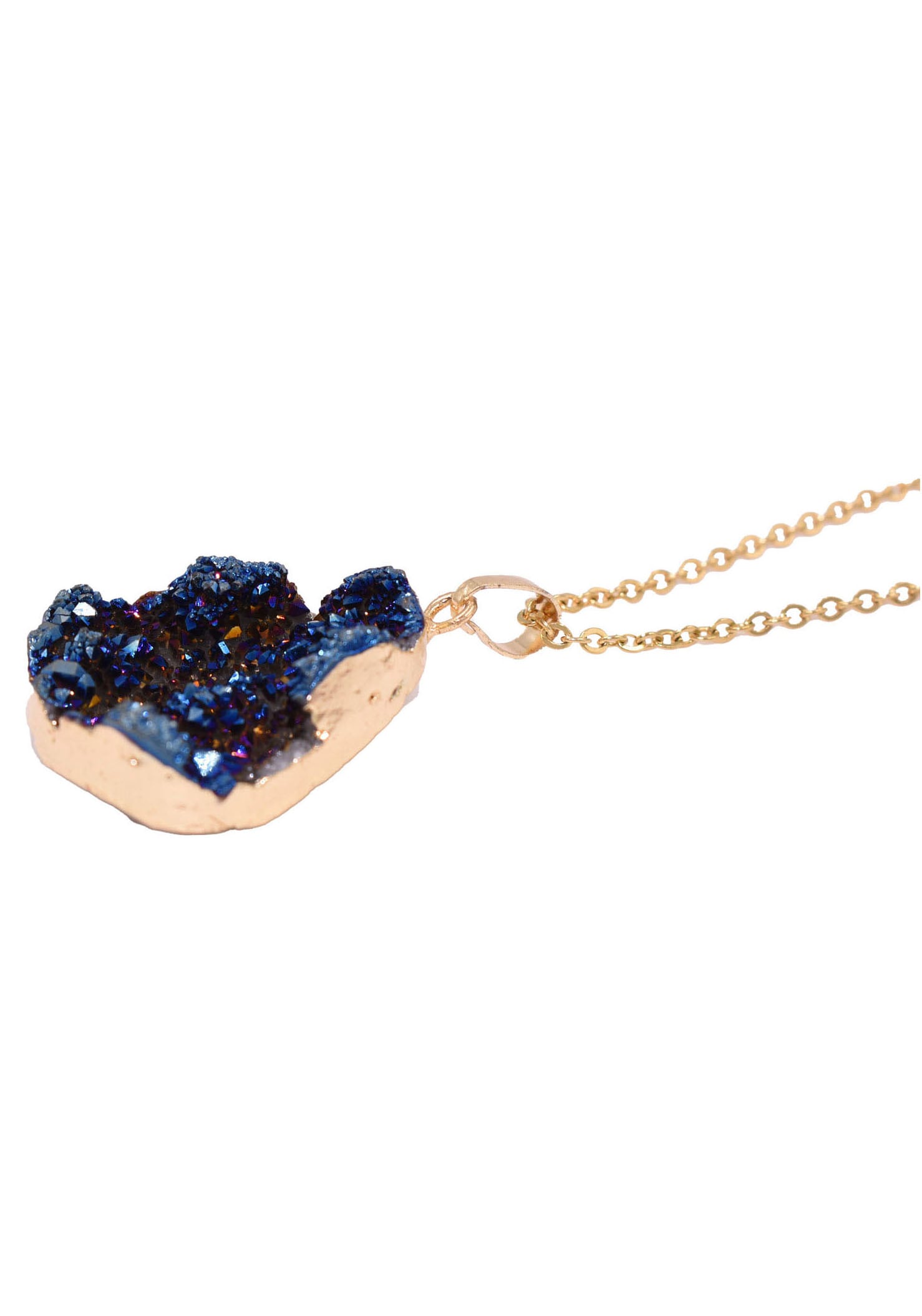 Firetti Kette mit Anhänger »Schmuck Geschenk Drusenachat« Made in Germany - mit Druzy Quarz