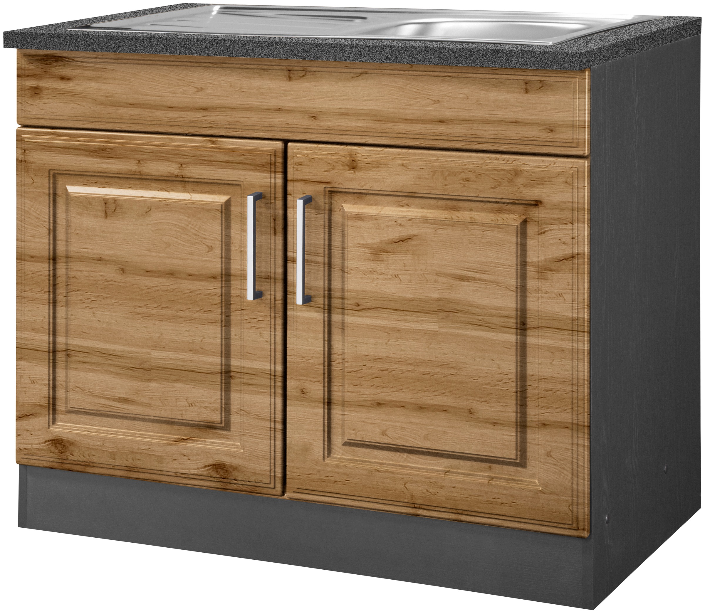 KOCHSTATION Spülenschrank »KS-Stockholm« hochwertige MDF-Fronten günstig online kaufen