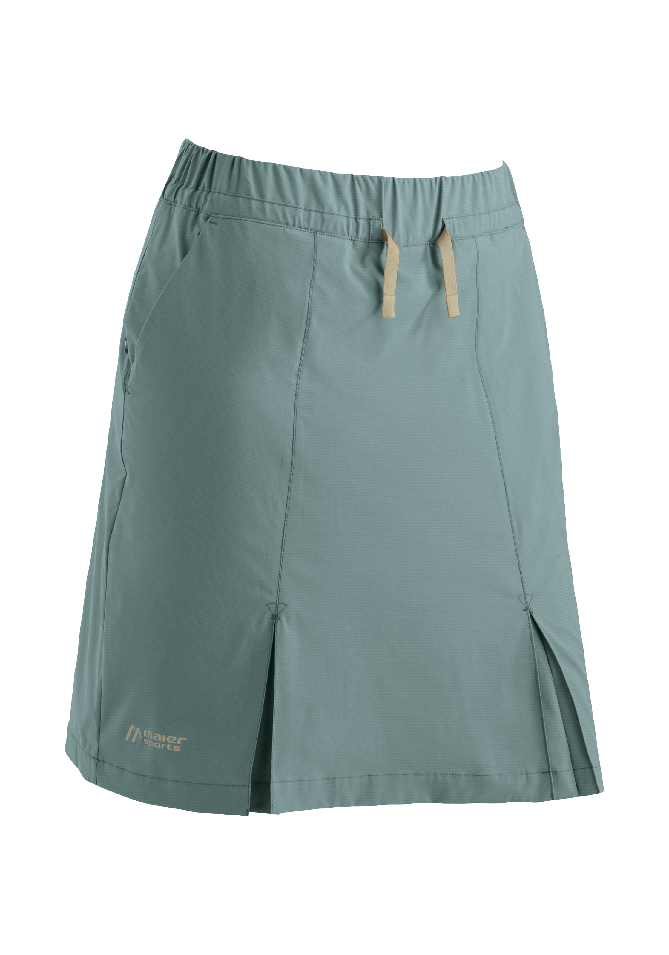 MAIER SPORTS Skort »Fortunit Shortin W« atmungsaktiver Damen Rock mit integrierter Short, Regular Fit mittelblau 40 40 Leichter, locker fallender...