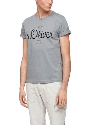 s.Oliver T-Shirt, mit markantem Logo-Print kaufen