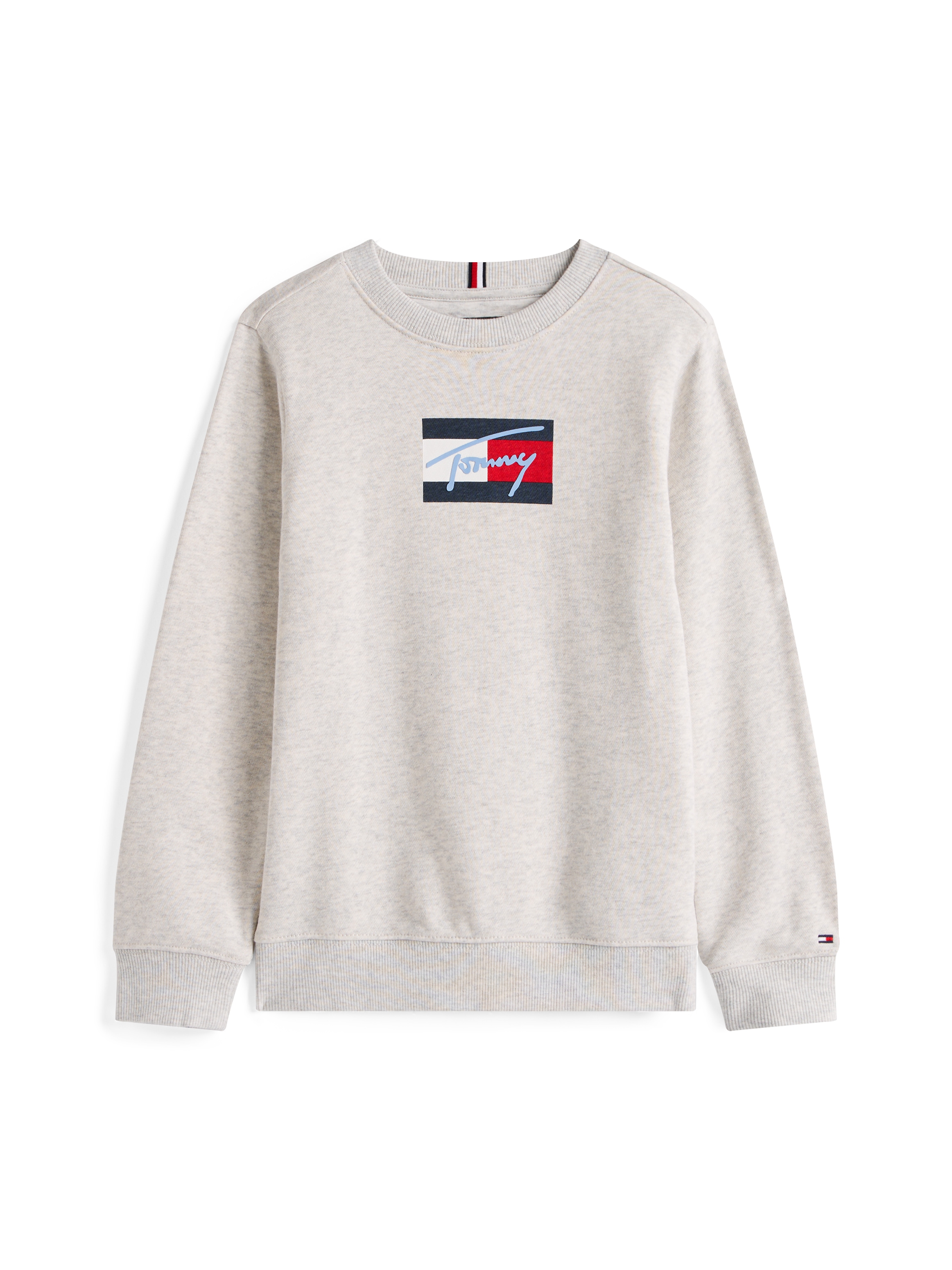 Tommy Hilfiger Sweatshirt »TOMMY SCRIPT FLAG SWEATSHIRT«, für Kinder bis 16 Jahre, Flag-Logo-Druck