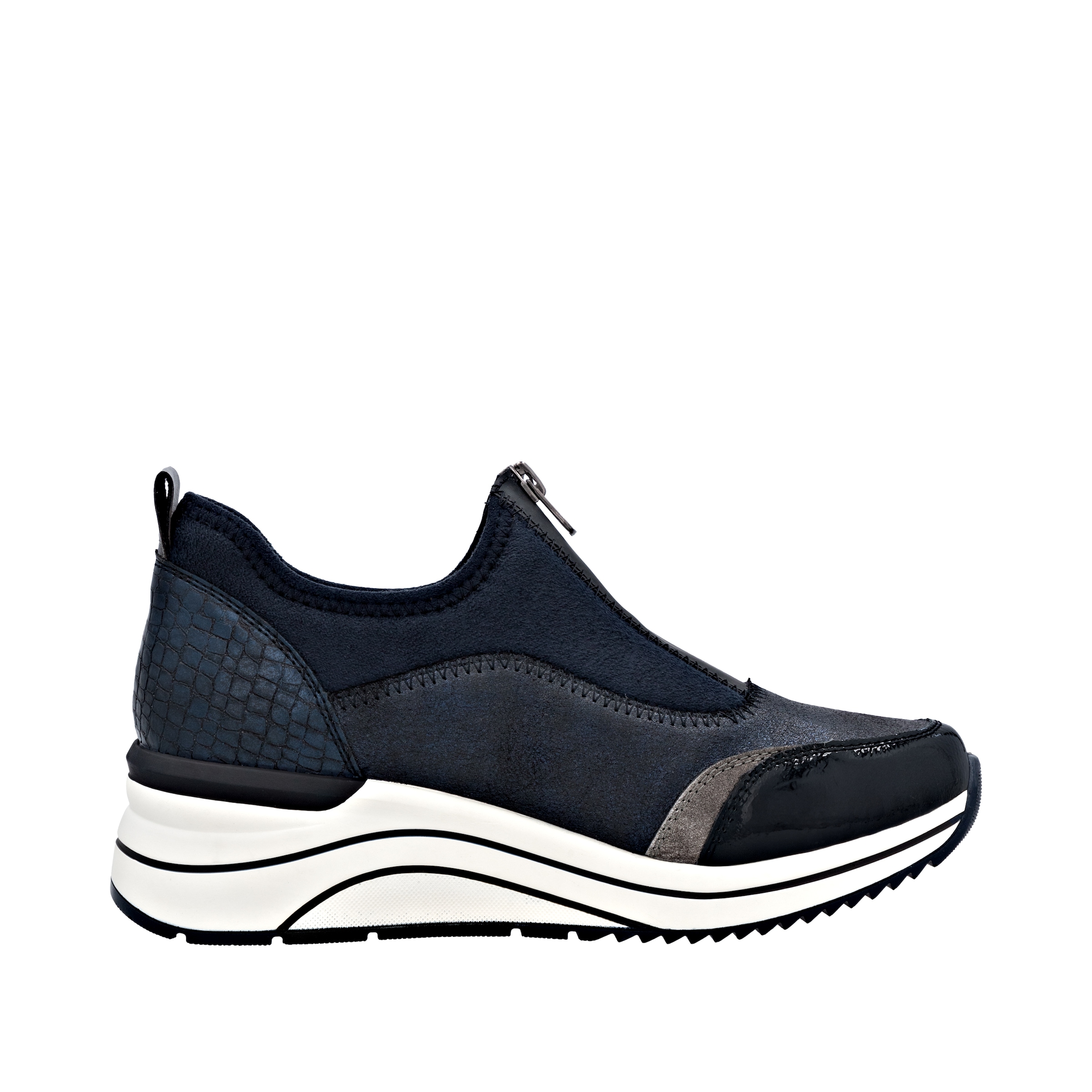 Remonte Slip-On Sneaker »Elisabeth Hurley-Collection«, Keilsneaker, Slipper, Schlupfschuh, Freizeitschuh, vegan