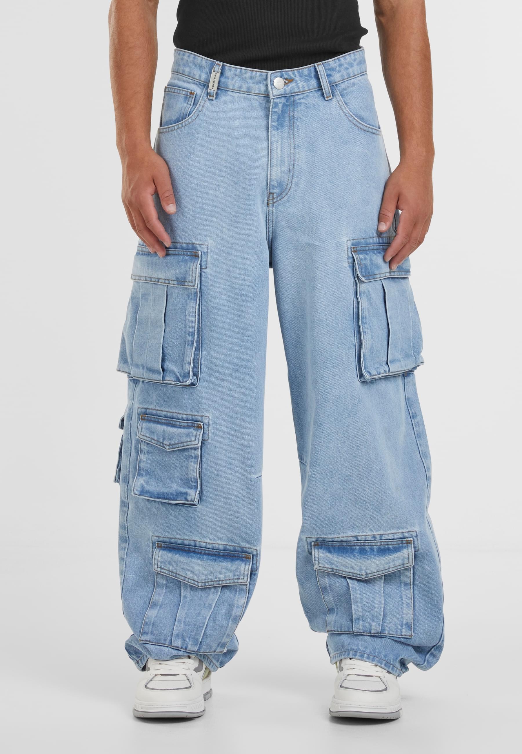 2Y Studios Bequeme Jeans »2Y Studios Duki Multi Pocket Cargo Jeans«