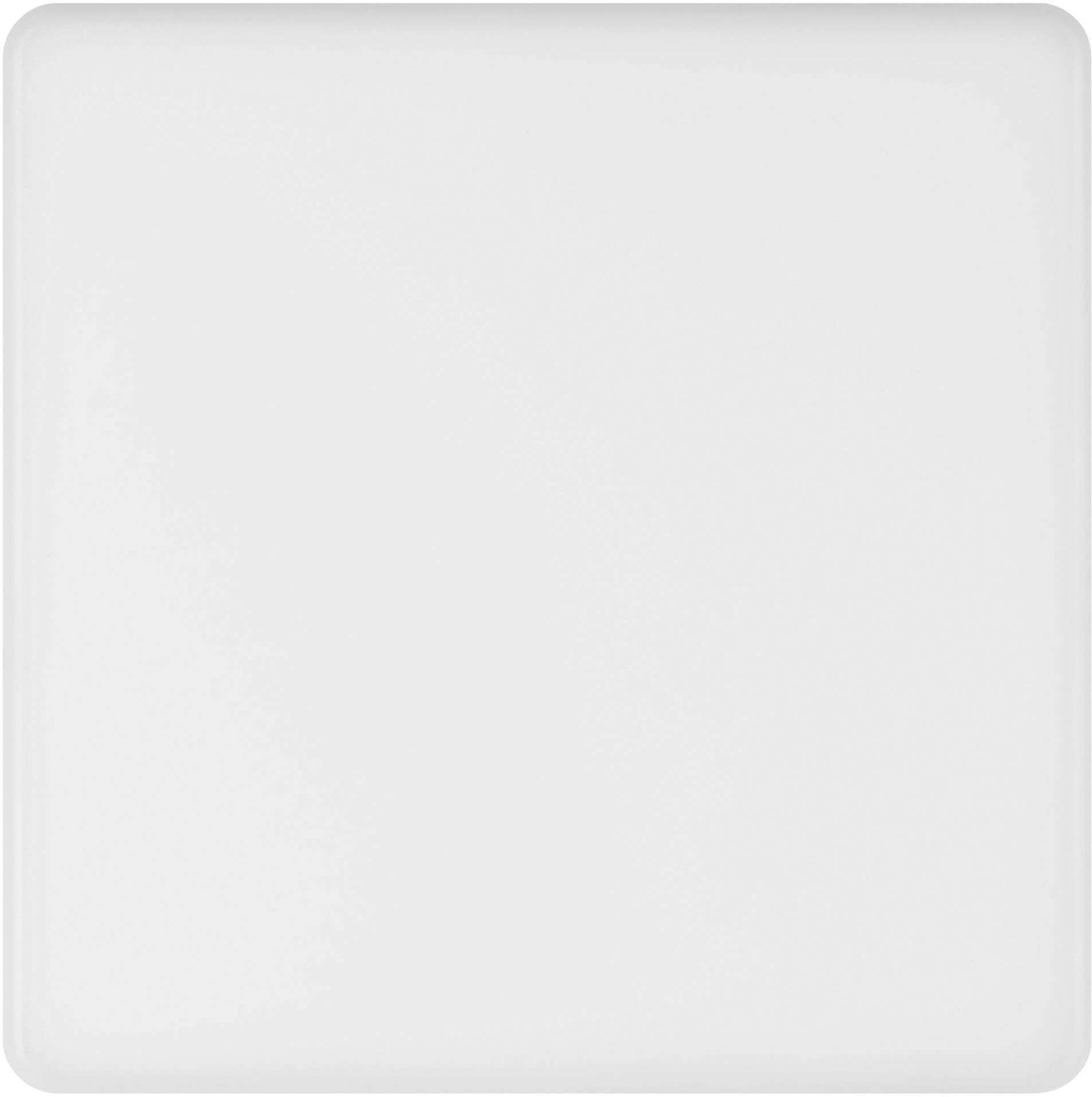 EGLO Einbauleuchte »Rapita Deckenlampe, Aluminum und Kunststoff, Einabaulampe, Flurlampe« LED-Modul 1 Stk. Warmweiß Einbauleuchte - L21,5 x B21,5 x ET30 cm - weiß - 18W inkl.