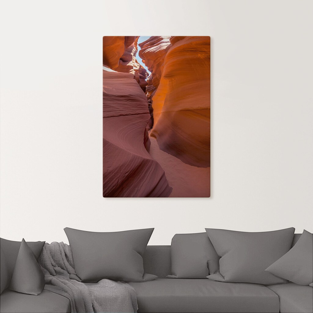 Artland Leinwandbild »Pfade durch den Antelope Canyon«, Bilder von Amerika, (1 St.)