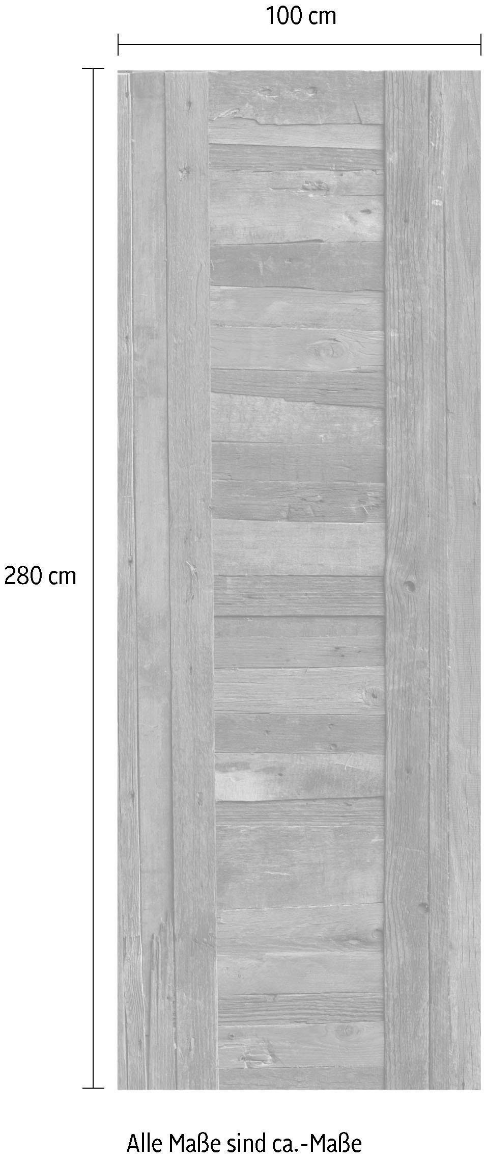 Komar Vliestapete »Lodge«, 100x280 cm (Breite x Höhe), Vliestapete, 100 cm Bahnbreite