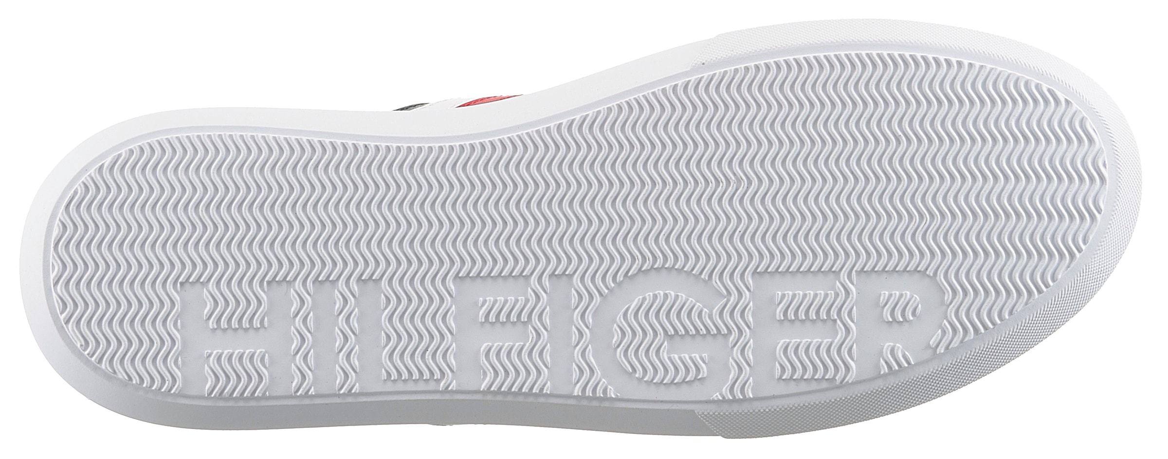 Tommy Hilfiger Sneaker »ESSENTIAL LEATHER CUPSOLE«, mit typischen Streifen, Freizeitschuh, Halbschuh, Schnürschuh