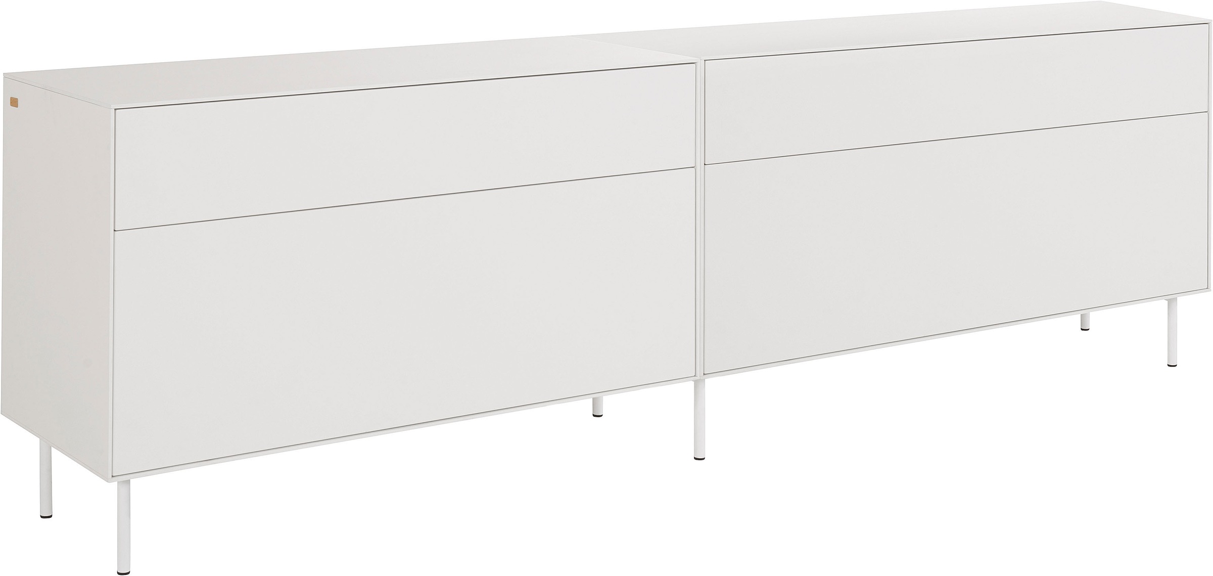 LeGer Home by Lena Gercke Lowboard "Essentials", (2 St.), Breite: 224cm, MD günstig online kaufen