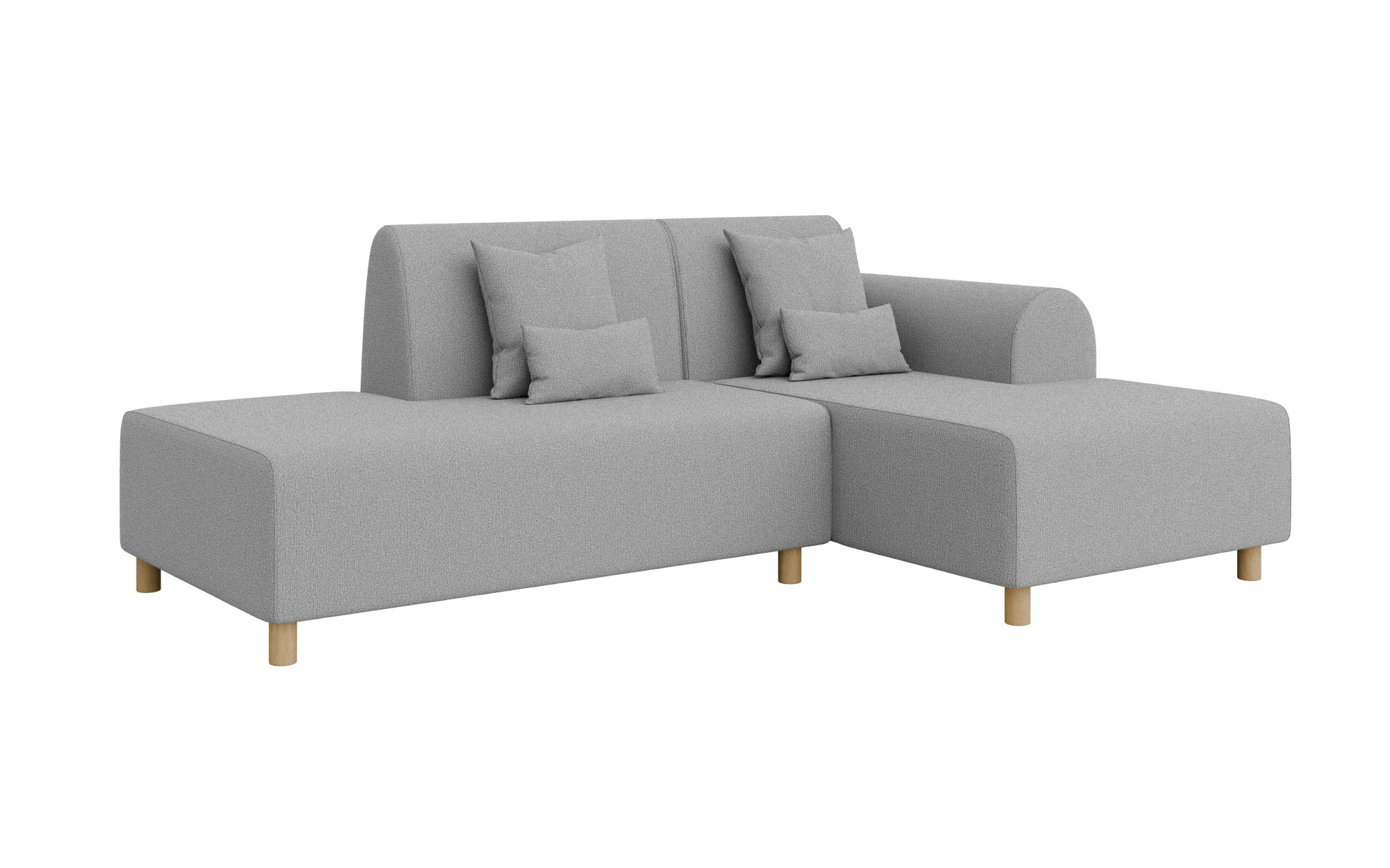 INOSIGN Ecksofa »Suyala«, L-Form mit Hocker