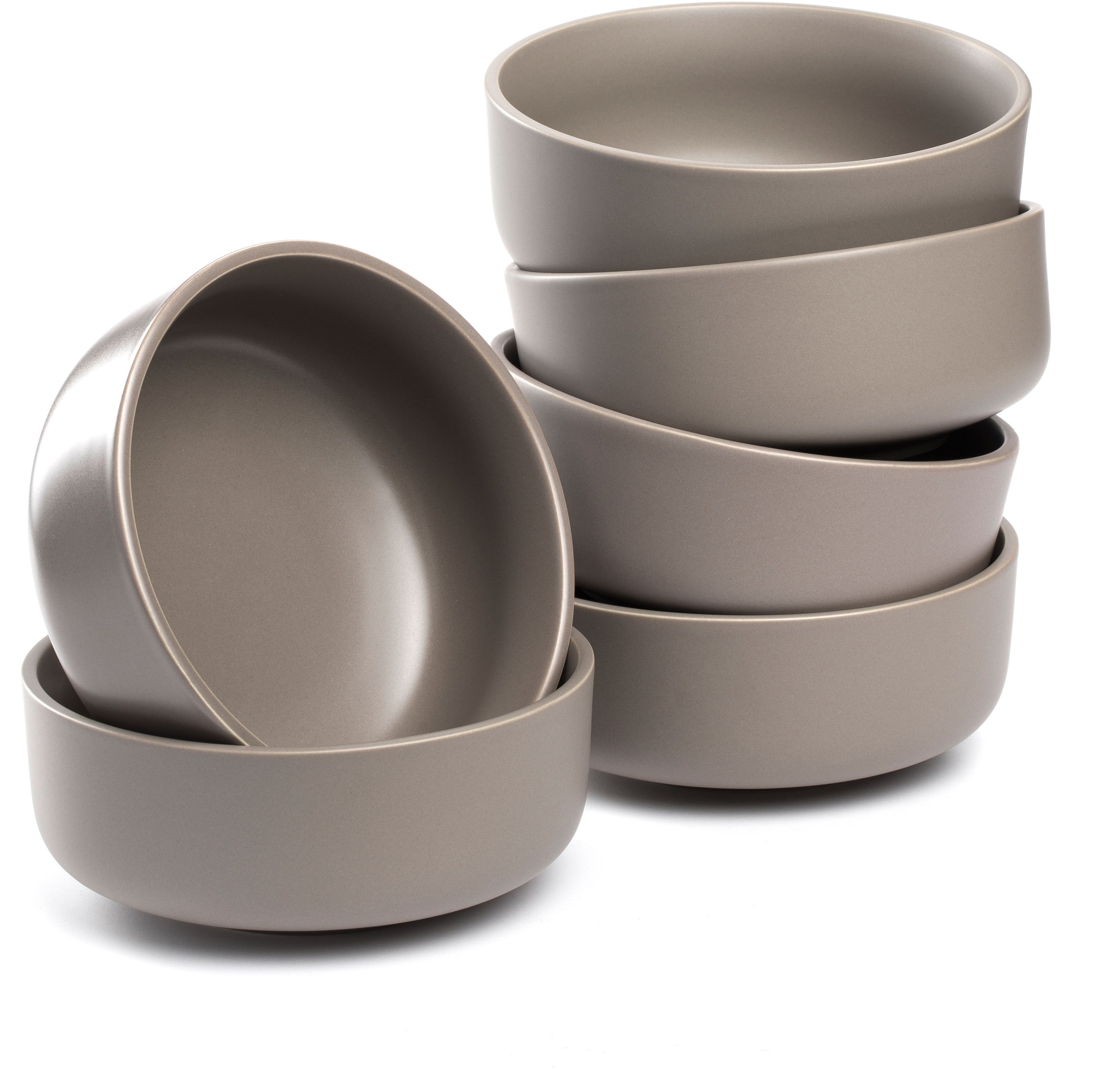 LEONARDO Schale »Keramikschale ROMA, ca. 16 cm, 6er-Set«, 6 tlg., aus Keramik, spülmaschinengeeignet