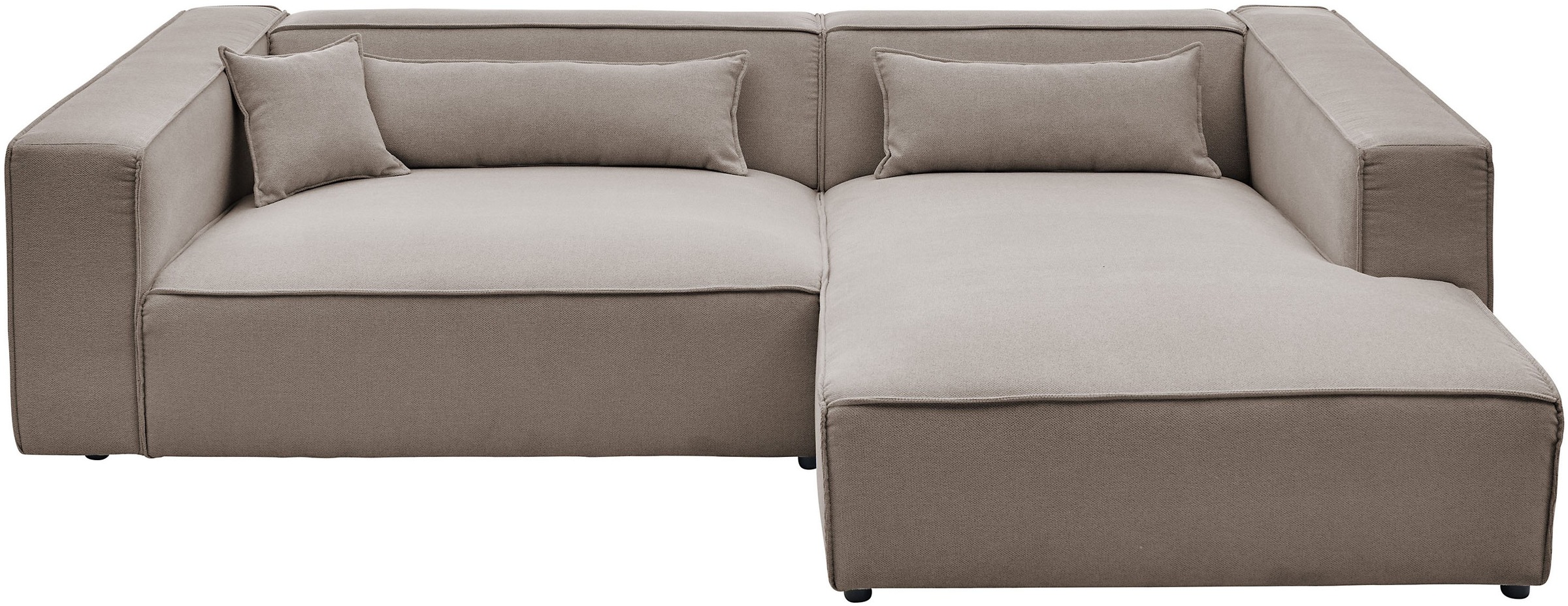 LeGer Home by Lena Gercke Ecksofa »PIARA XXL, Big-Sofa in Cord oder Leineno günstig online kaufen