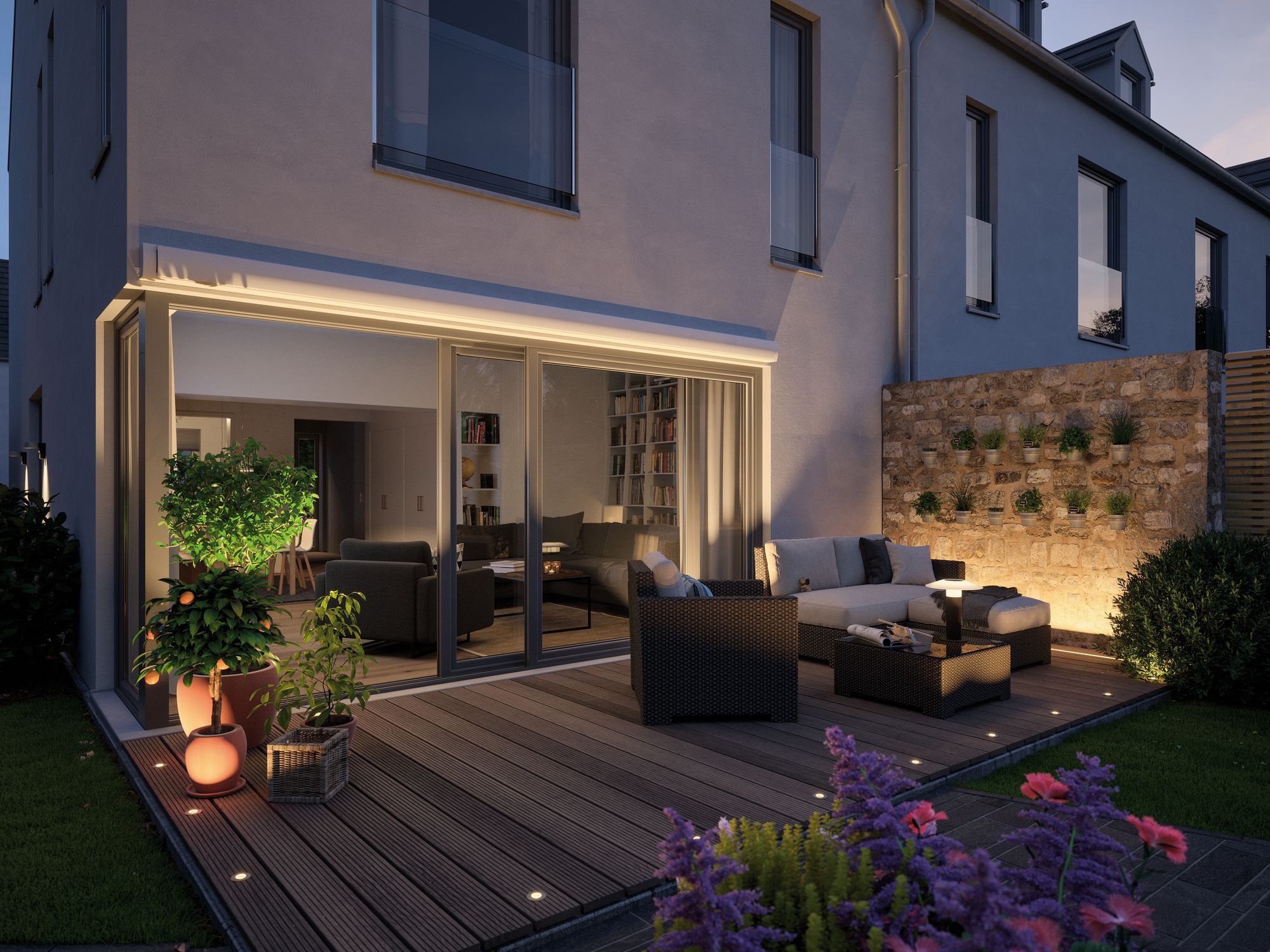 Paulmann LED Einbauleuchte »Plug & Shine« LED-Modul 1 Stk. Warmweiß LED-Modul, IP65 3000K 24V