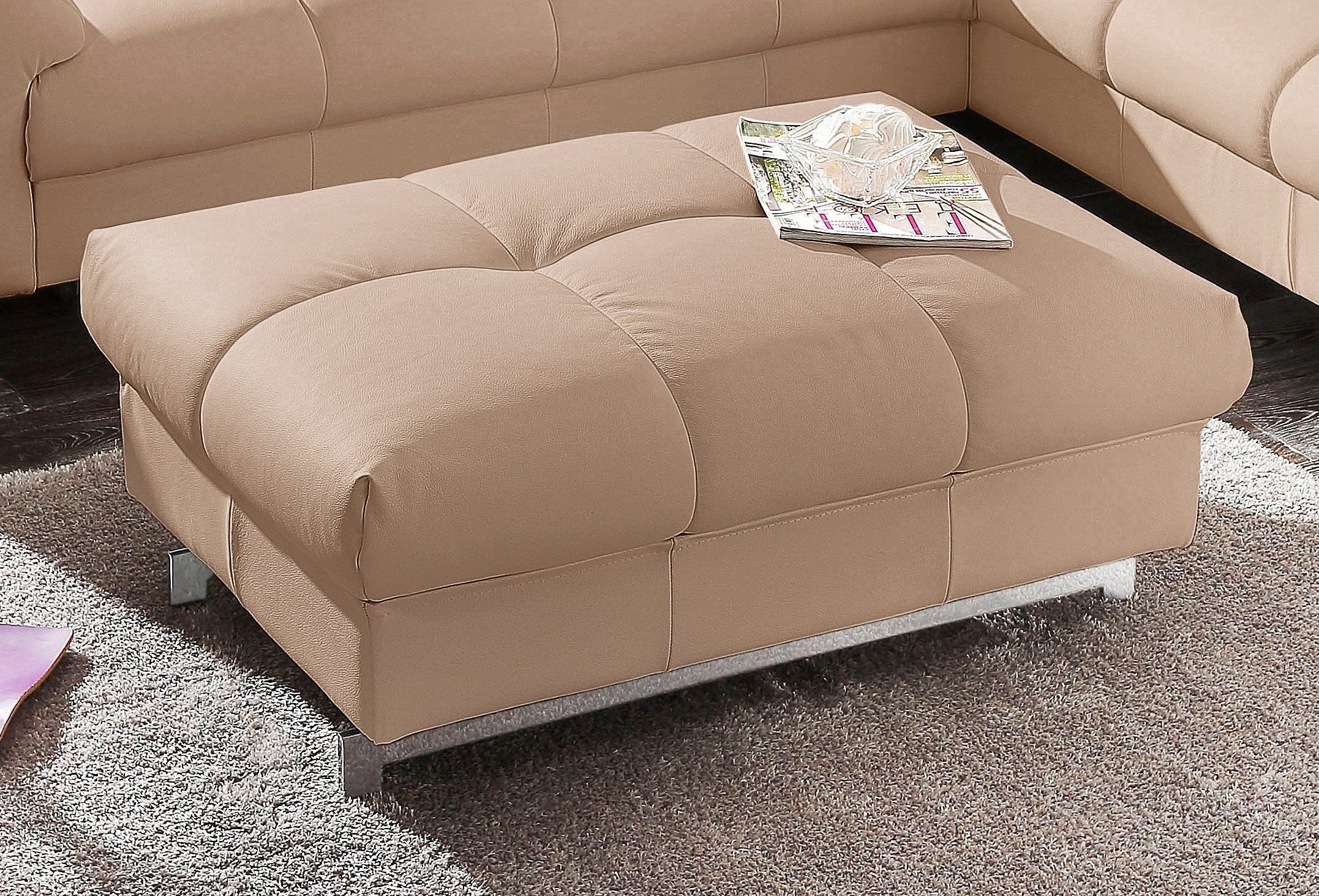 COTTA Polstergarnitur »Chef L-Form«, (Set), Set bestehend aus: Ecksofa mit günstig online kaufen
