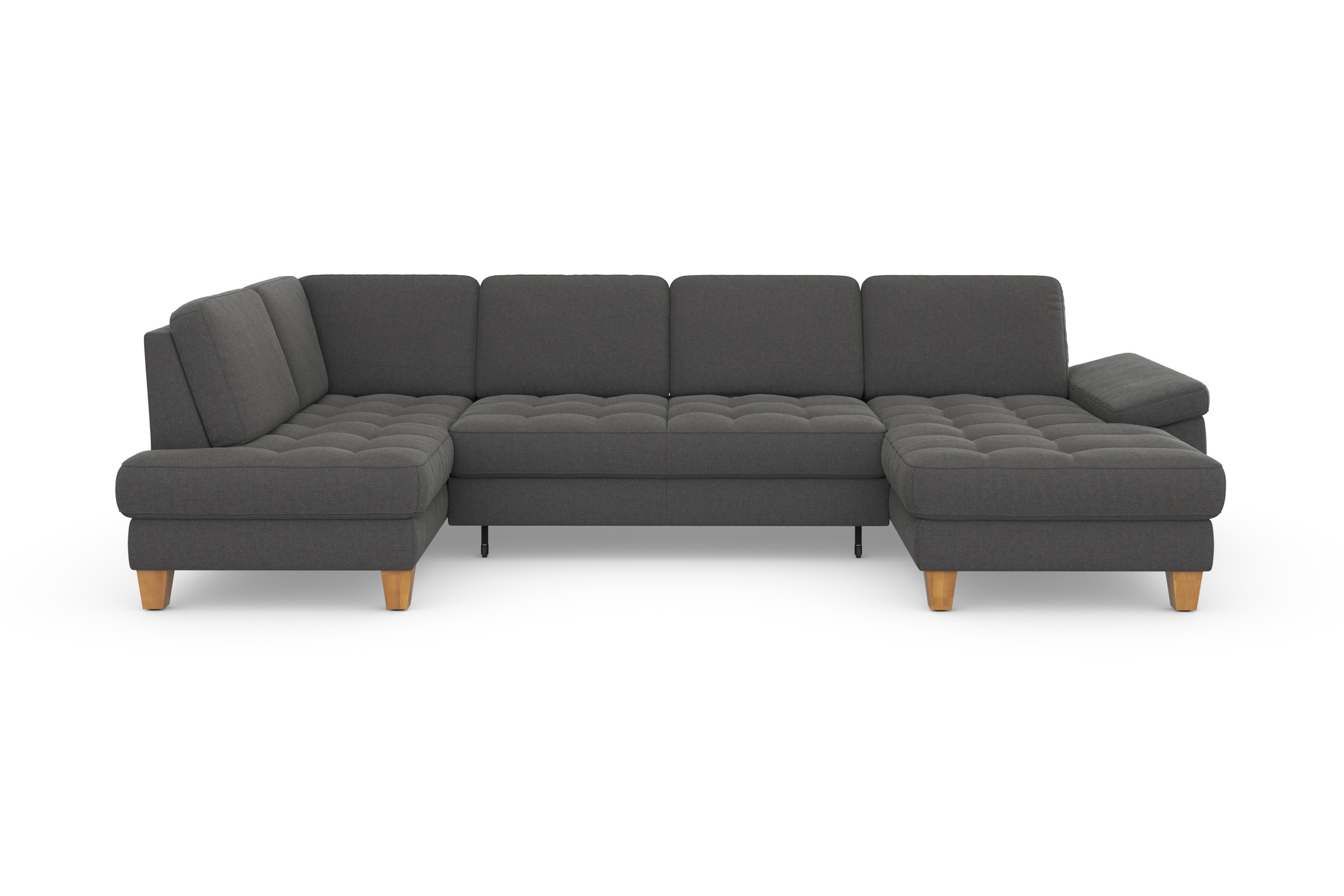 sit&more Wohnlandschaft »Westham U-Form«, wahlweise mit Bettfunktion, Bettkasten, Sitztiefenverstellung