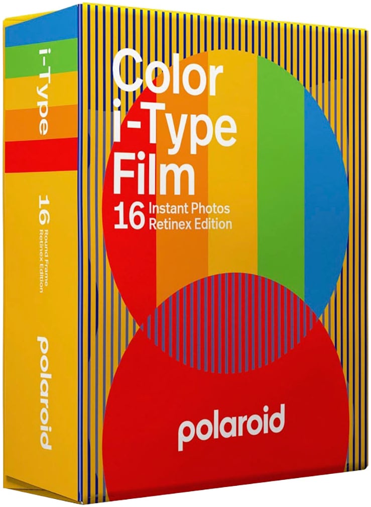 Polaroid Sofortbildfilm »i-Type Color Film RoundFrame Retinex 2x8«