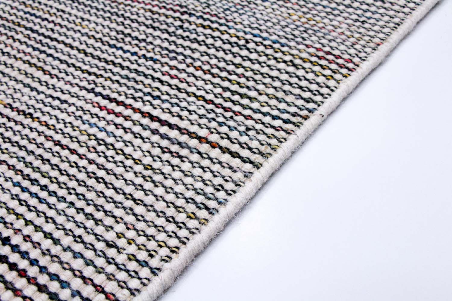 morgenland Wollteppich »Arvin - Kelim Teppich - Trendy«, rechteckig, 1 mm Höhe, Flachgewebe