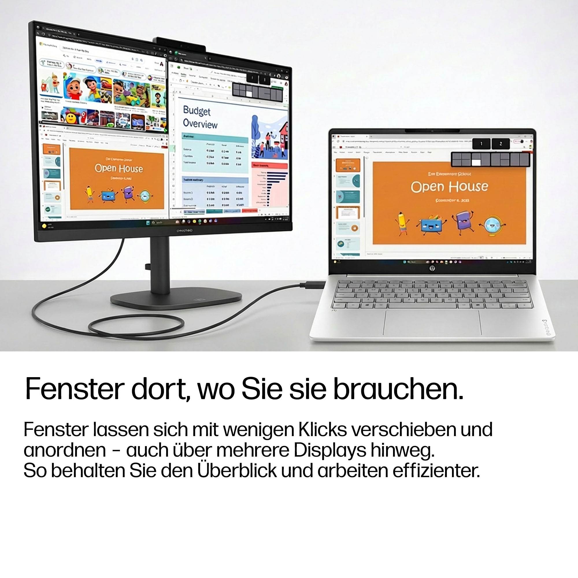 HP Notebook »OmniBook 3 16-bu0032ngx« 40,6 cm / 16 ″ Intel Core 3 Intel Graphics 256 GB SSD
