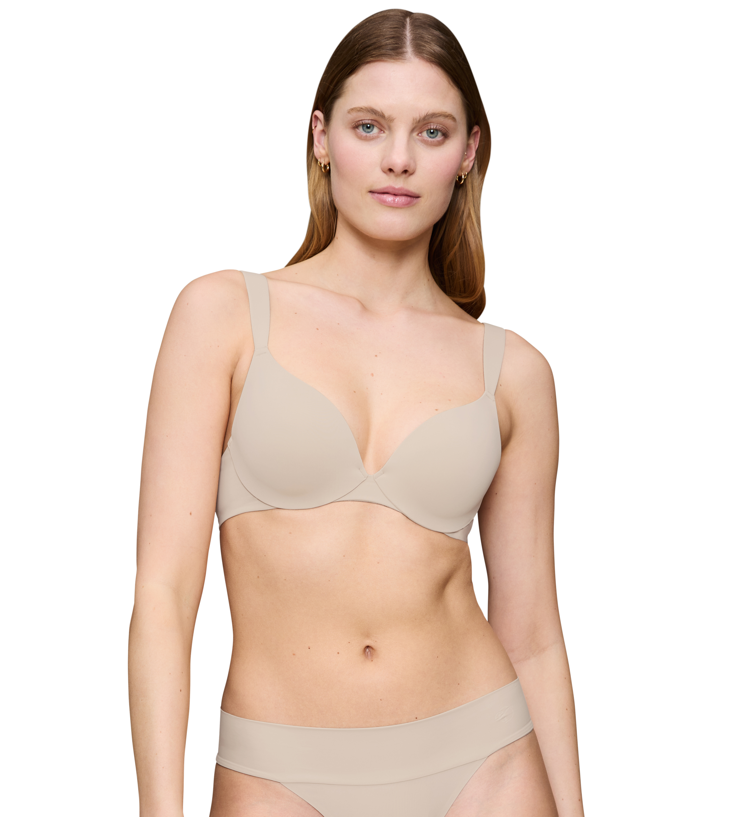 Triumph Bügel-BH »Body Make-Up Illusion«, mit tiefem Dekolleté, gepolsterte Cups, Komfort-Bügel, Microfaser