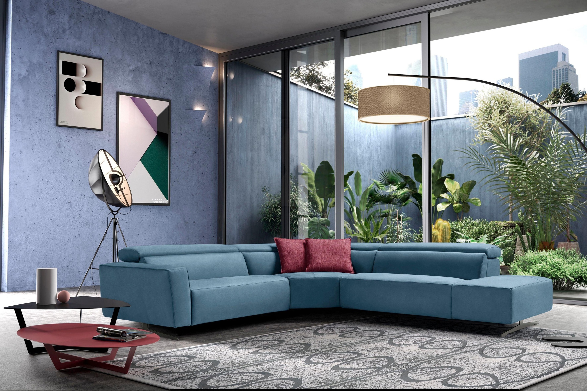 Egoitaliano Ecksofa »Stefanie-e, Designsofa der Extraklasse, bequem mit hoh günstig online kaufen