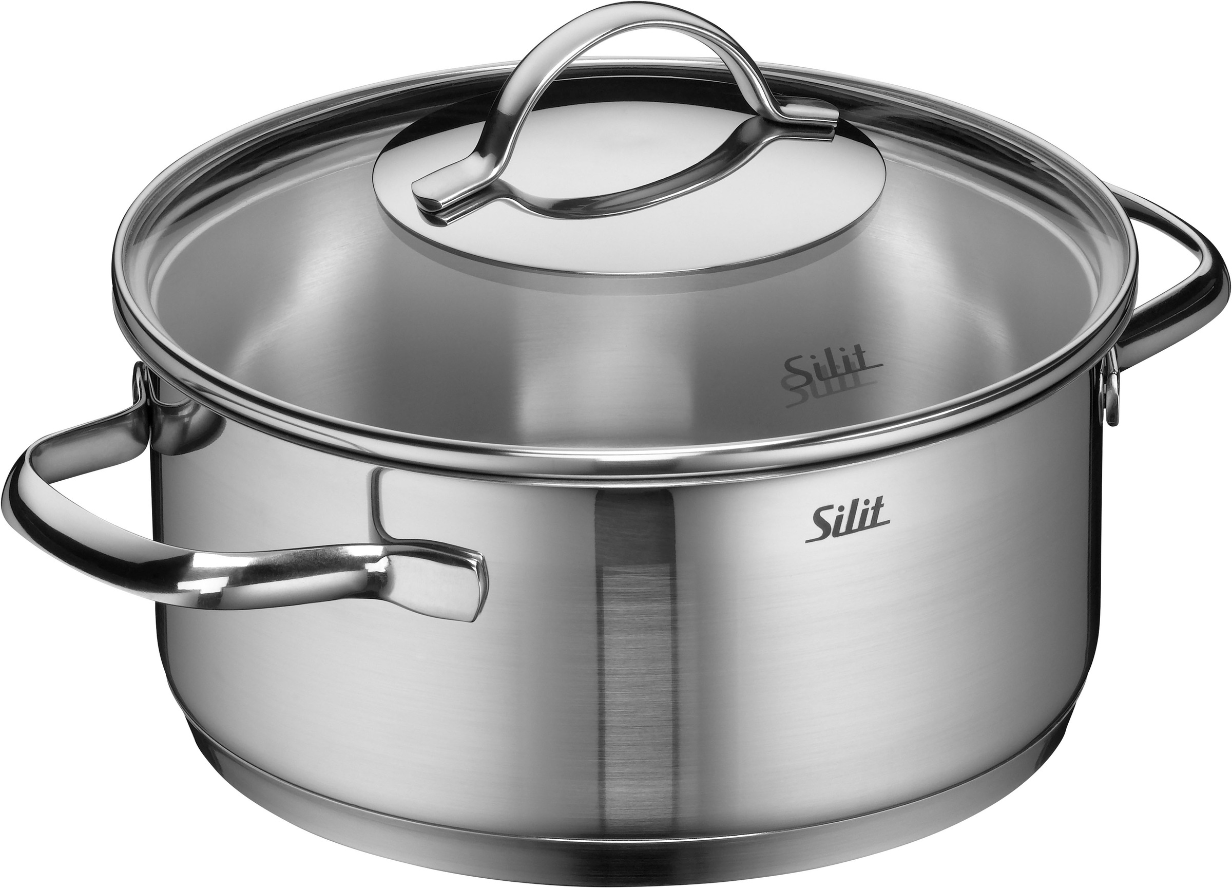 Silit Bratentopf »Achat« Edelstahl 18/10 2 Stk. tlg. rostfrei, Silitherm-Al günstig online kaufen