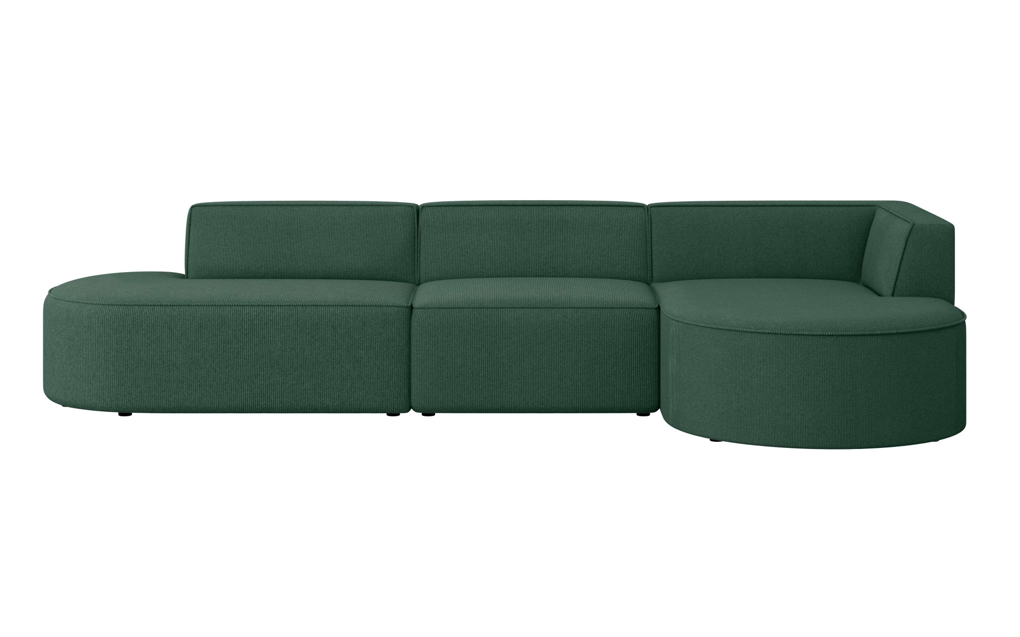 OTTO home Ecksofa »EIVIND Designer Sofa mit Ottomane rechts/links, B/T/H: 3 günstig online kaufen