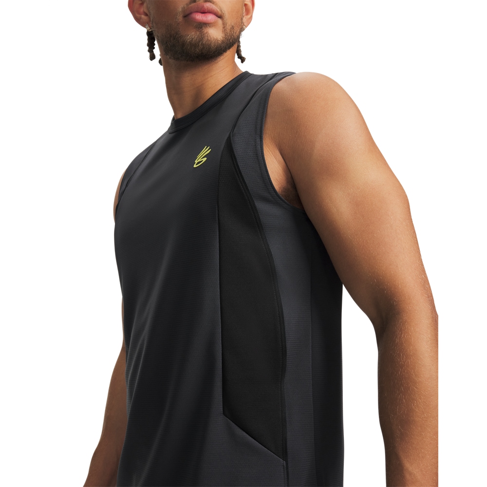 Under Armour® Trainingstop »CURRY TRAINING TANK« mit strukturiertem Strickmaterial, atmungsaktiv
