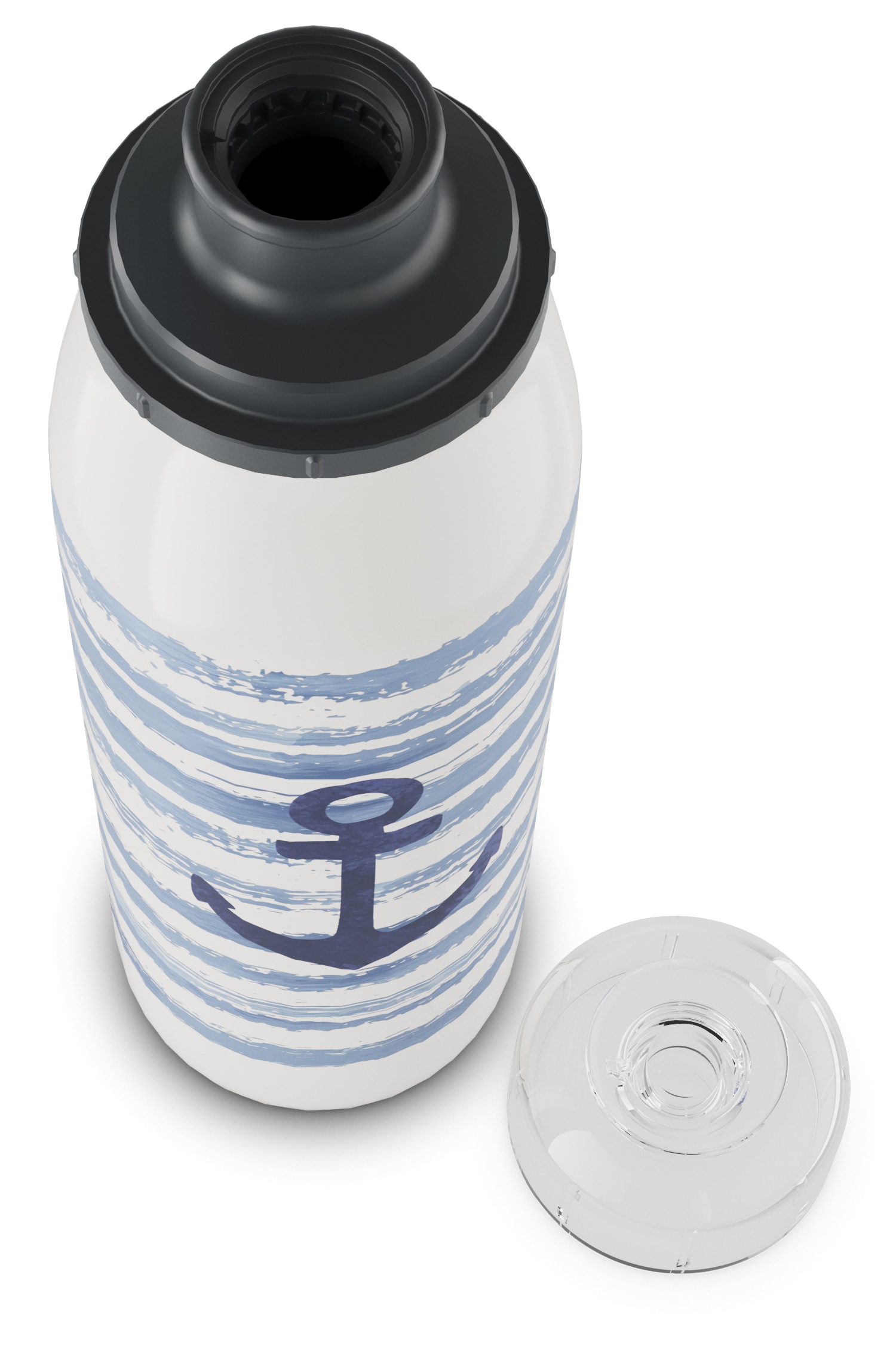 Alfi Isolierflasche »KIDS ISO BOTTLE, Edelstahlkörper, spülmaschinenfest«, (1 tlg.), 12h heiß & 24h kalt, Trinköffnung mit konsistentem Trinkfluss