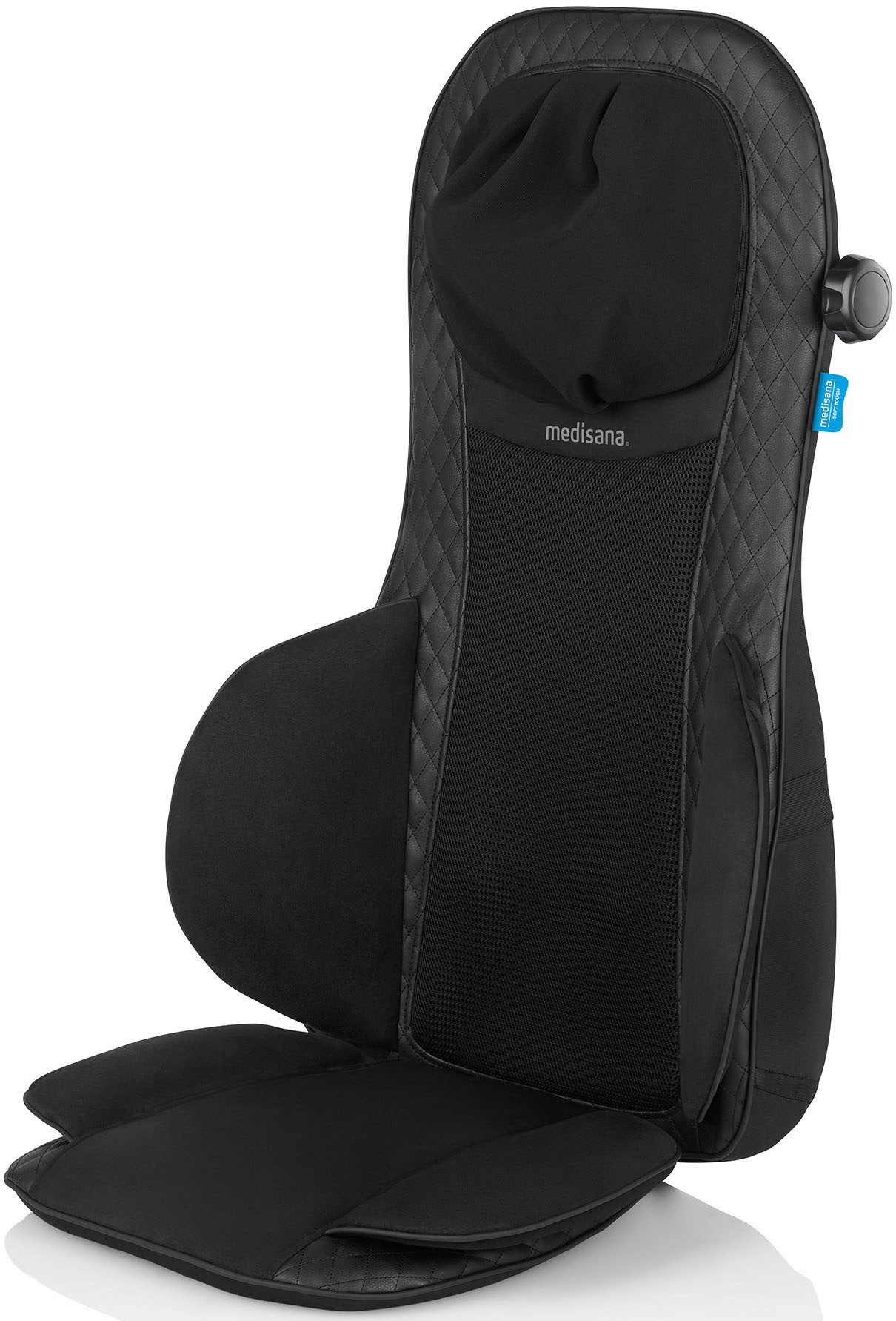 Medisana Massagesitzauflage »MCG 820«, Komfort Shiatsu-Massagesitzauflage mit Gel-Massageköpfen