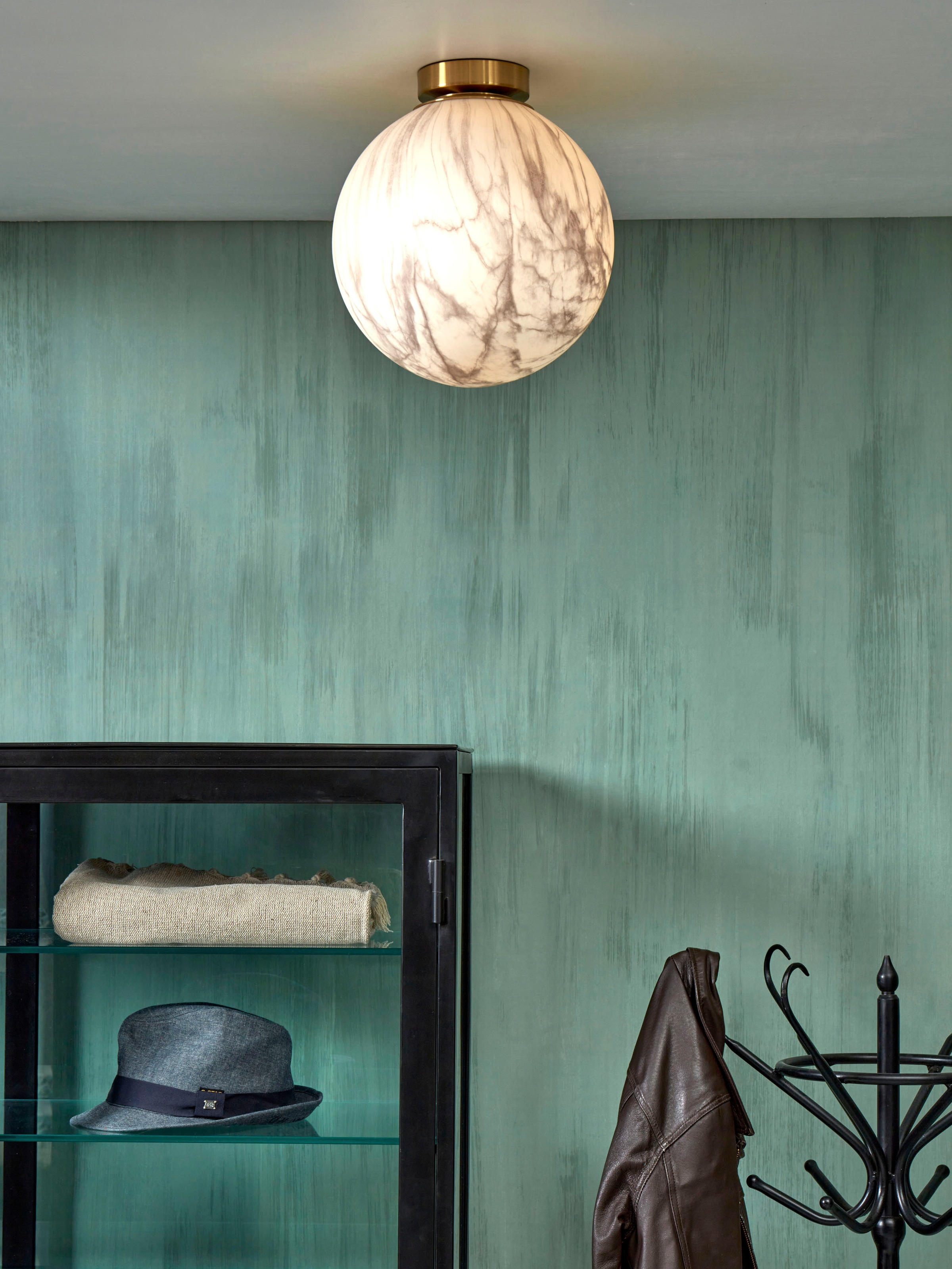 it's About RoMi Deckenleuchte »CARRARA«, 1 flammig, Leuchtmittel E27 | LED wechselbar, Marmor Look