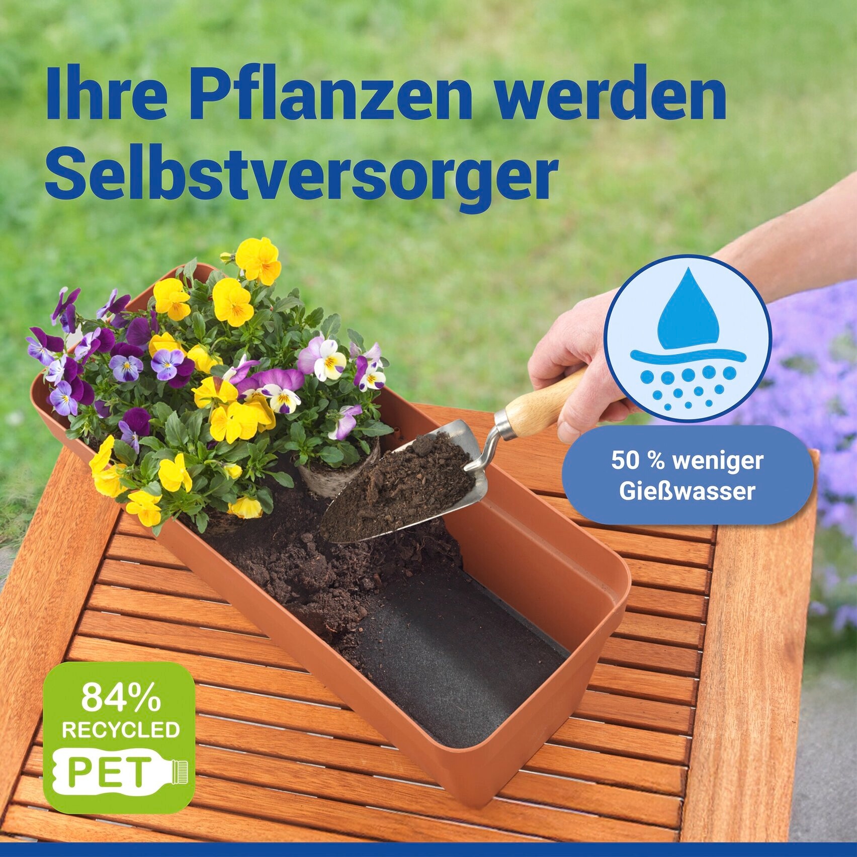 Maximex Bewässerungssystem »2 Wasserspeichermatten, 60x12 cm« (Set, 2 tlg.)  für automatische Pflanzenbewässerung, 5-Lagen-Technologie