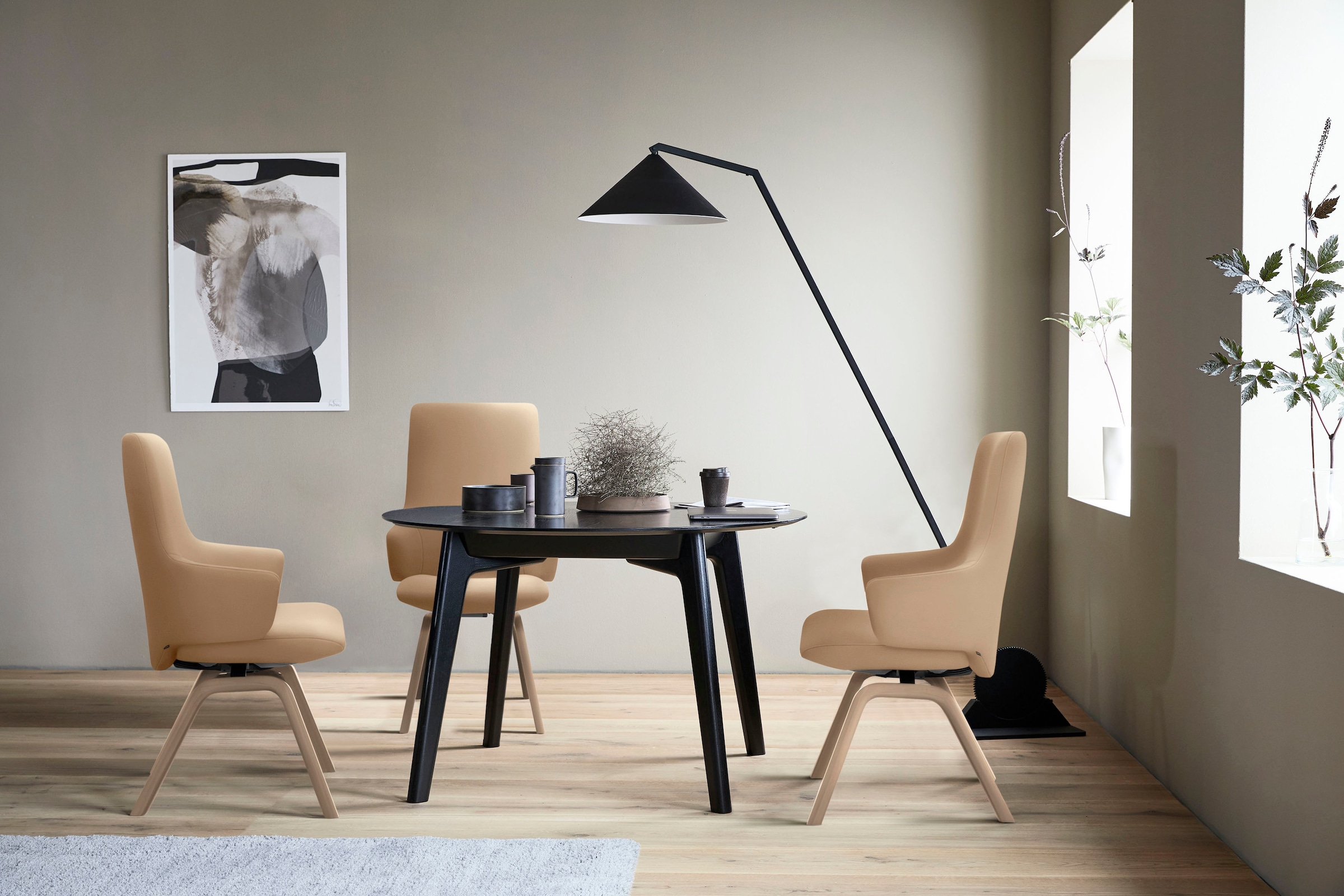 Stressless® Polsterstuhl »Laurel«, High Back mit Armlehne, Größe L
