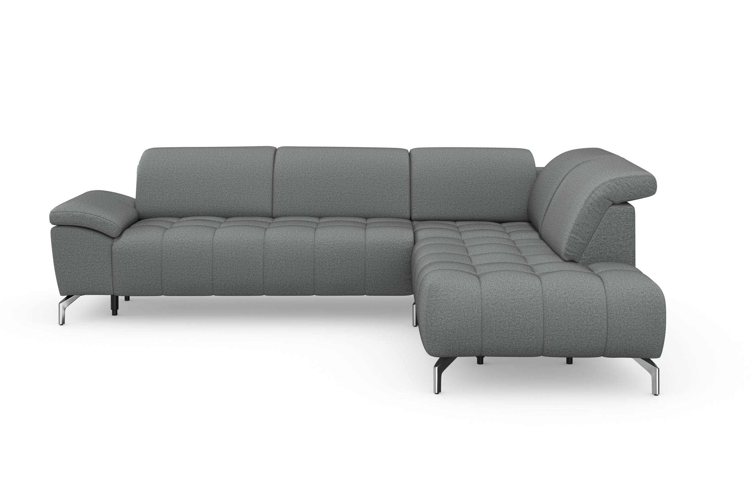 sit&more Ecksofa »Cool L-Form«, wahlweise mit Kopfteilverstellung und Vorzi günstig online kaufen