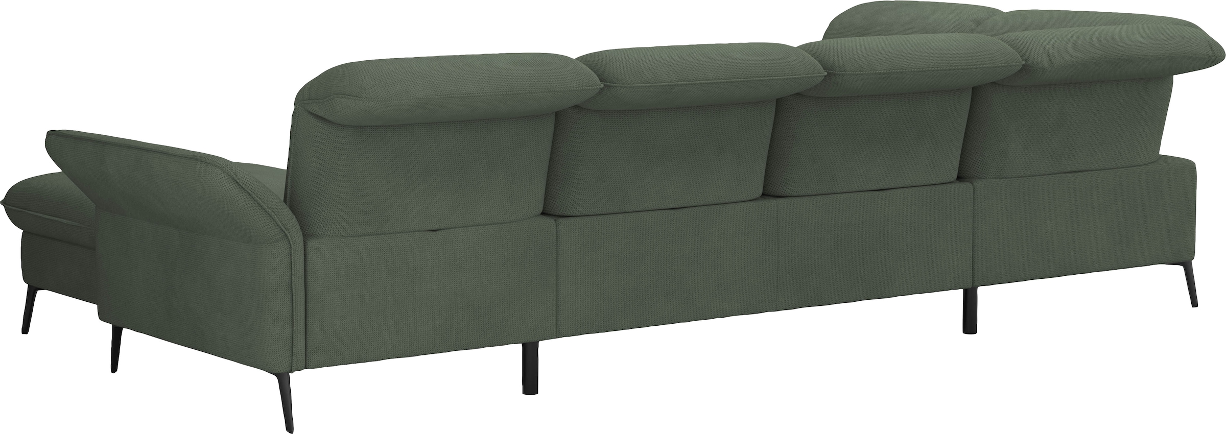 sit&more Wohnlandschaft »Emely«, mit Sitztiefenverstellung optional mit Bettfunktion und Bettkasten