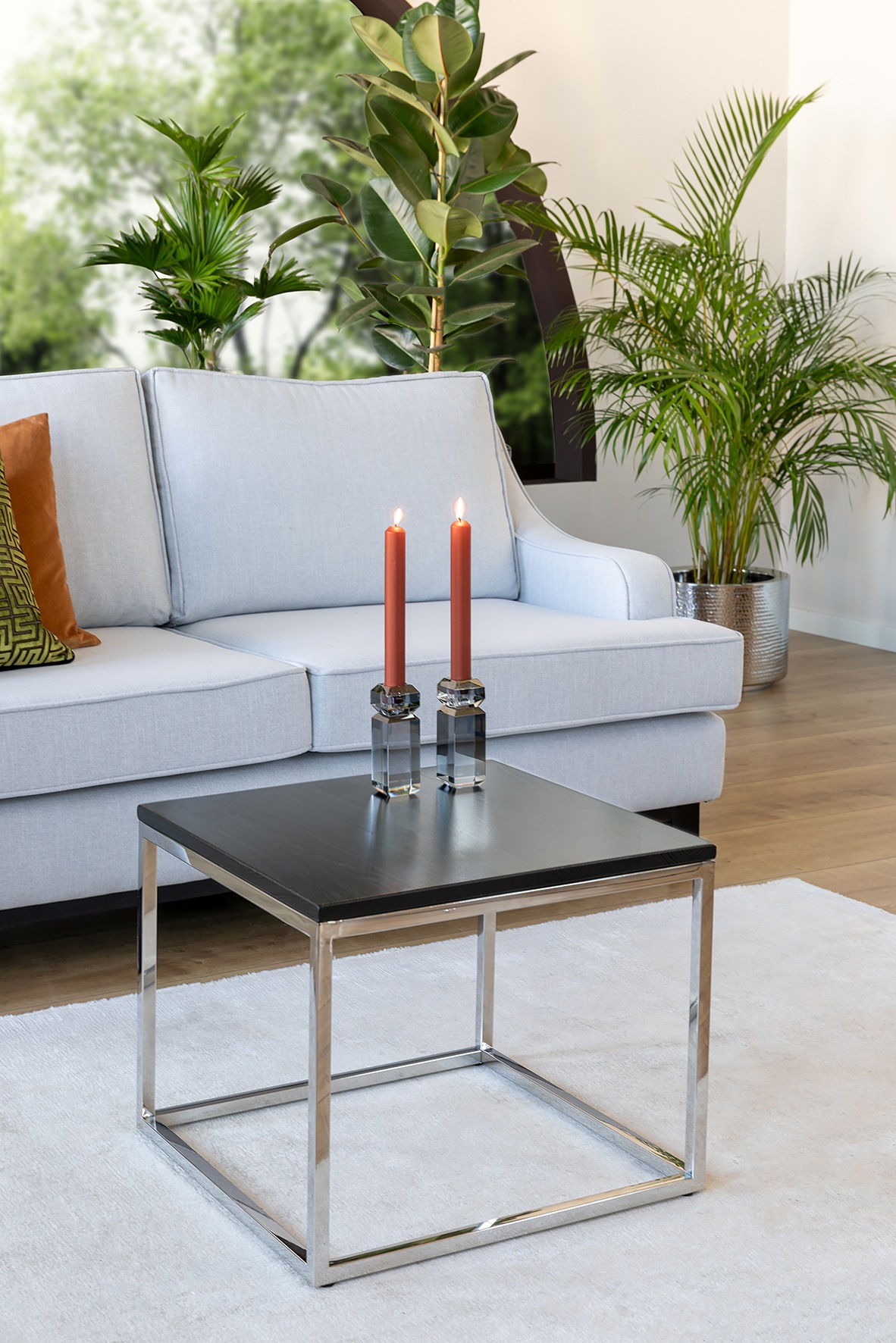 Fink Couchtisch »Novara«, (1 St.), quadratisch, 55x55x45