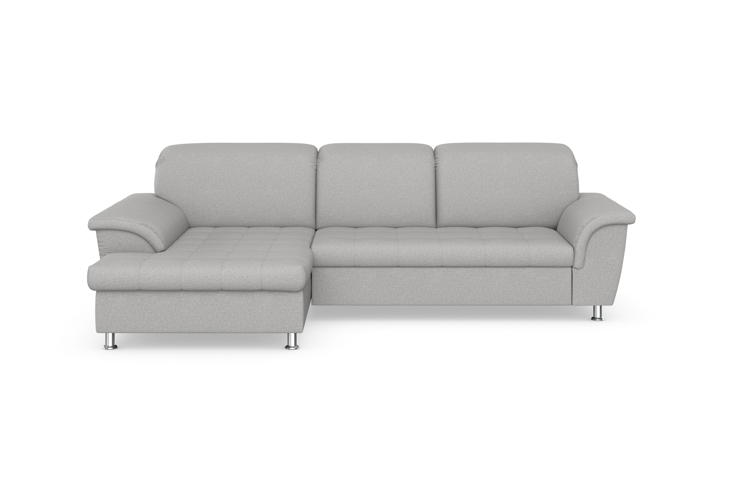 DOMO collection Ecksofa »Franzi Steppung im Sitzbereich B7T/H: 278/162/80 c günstig online kaufen