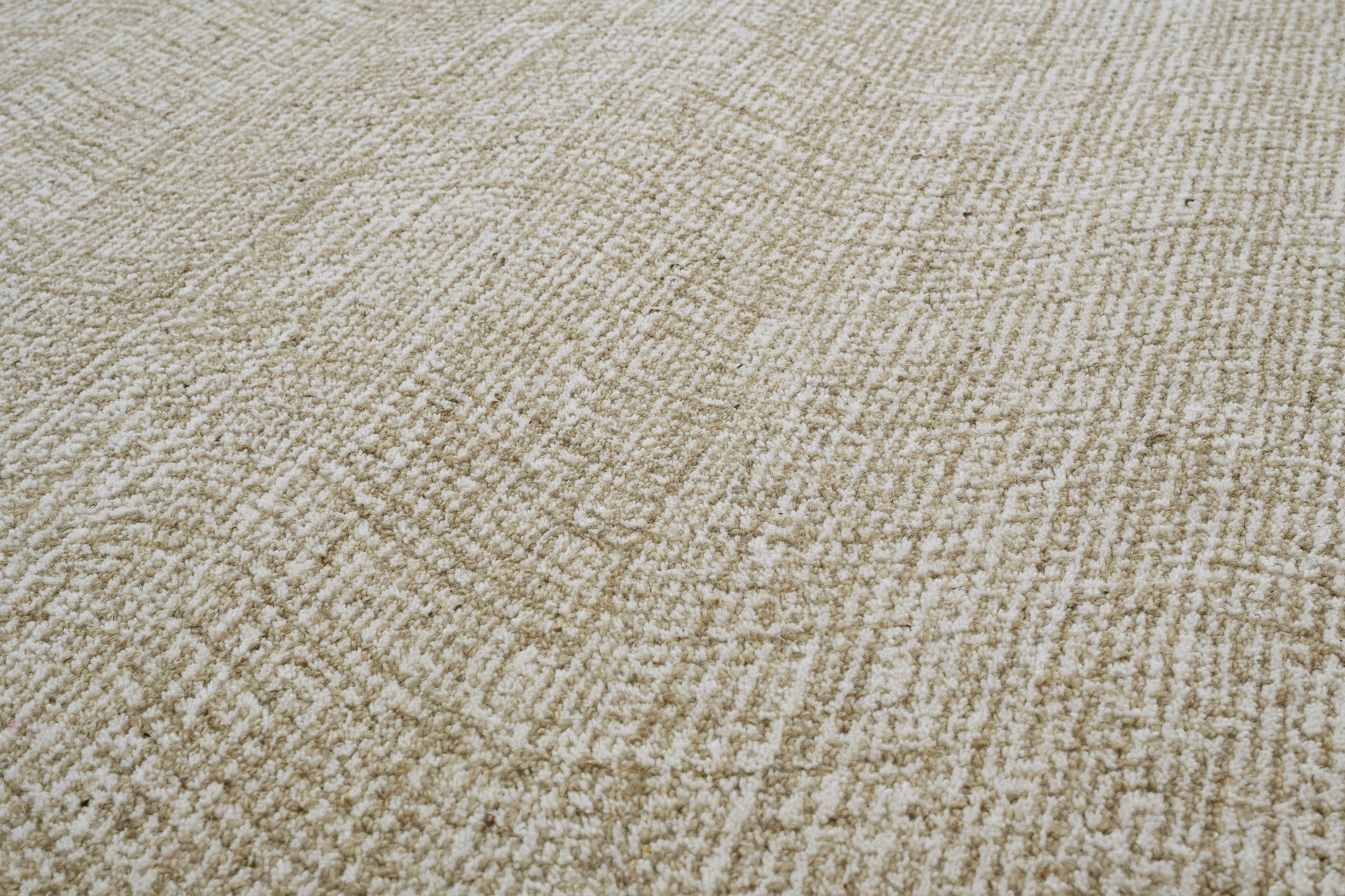 Wecon home Wollteppich »Hamptons THIRTEEN«, rechteckig, 10 mm Höhe, Läufer, Schurwolle, Kurzflor, Wohnzimmer, Schlafzimmer, elegant, Welle
