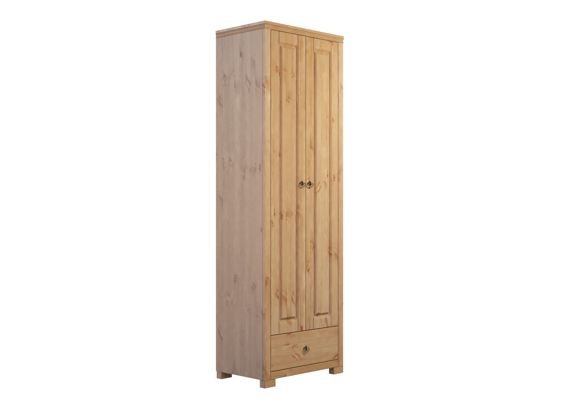 Home affaire Garderobenschrank »Gotland, Drehtürenschrank, Garderobe«, aus massiver Kiefer, FSC®-zertifiziert, Höhe 193 cm