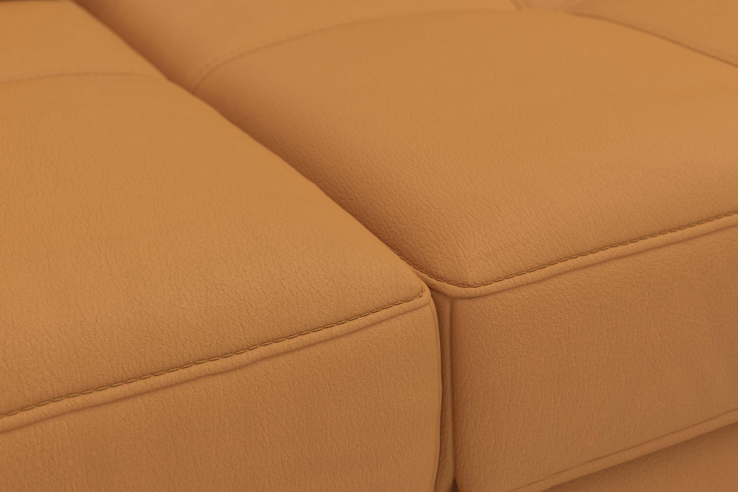 Places of Style Ecksofa Costello, mit Sitztiefenverstellung und Armlehnfunktion, incl. 3 Nierenkissen