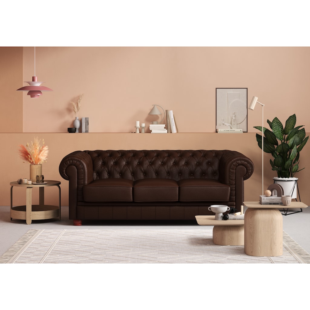 Max Winzer® Chesterfield-Sofa »Kent«