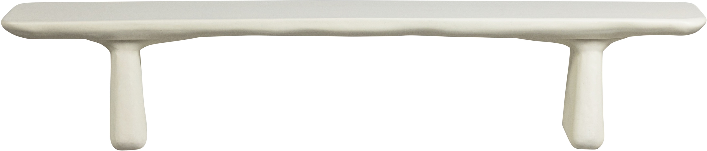 WOOOD Sitzbank »WOOOD LOGGIA TUINBANK 227X40 CM VEZELVERSTERKTE POLYMEER NATUREL« Loggia Essbank aus FRP