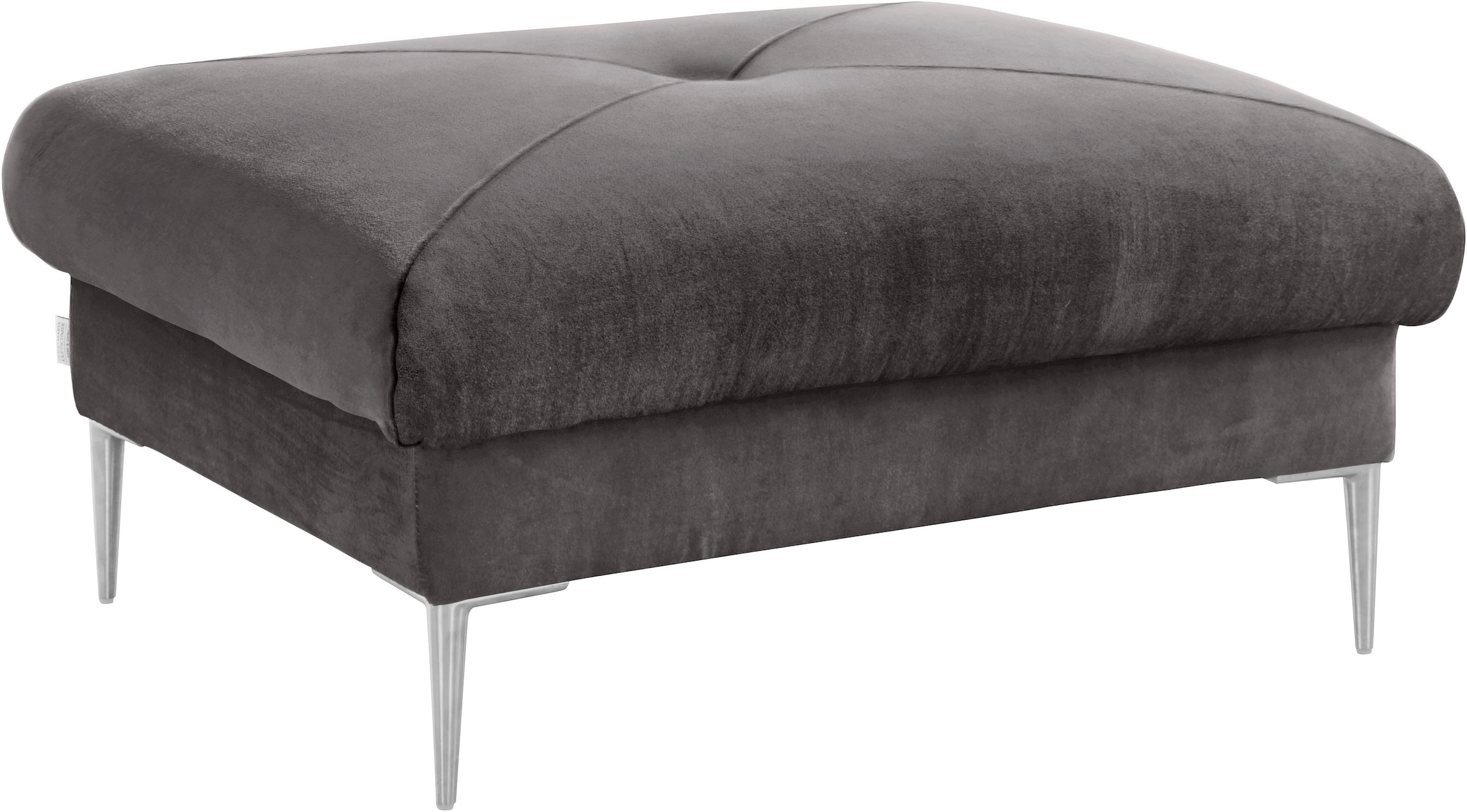 Guido Maria Kretschmer Home&Living Hocker »Chilltime«, mit eleganter Kreuznaht auf der Sitzfläche