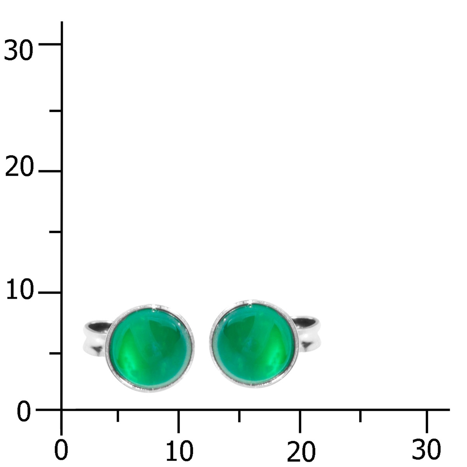 OSTSEE-SCHMUCK Paar Ohrstecker »Ostsee-Schmuck Ohrstecker Classic 6 mm Ohrstecker Classic 6 mm«, (2 tlg.)