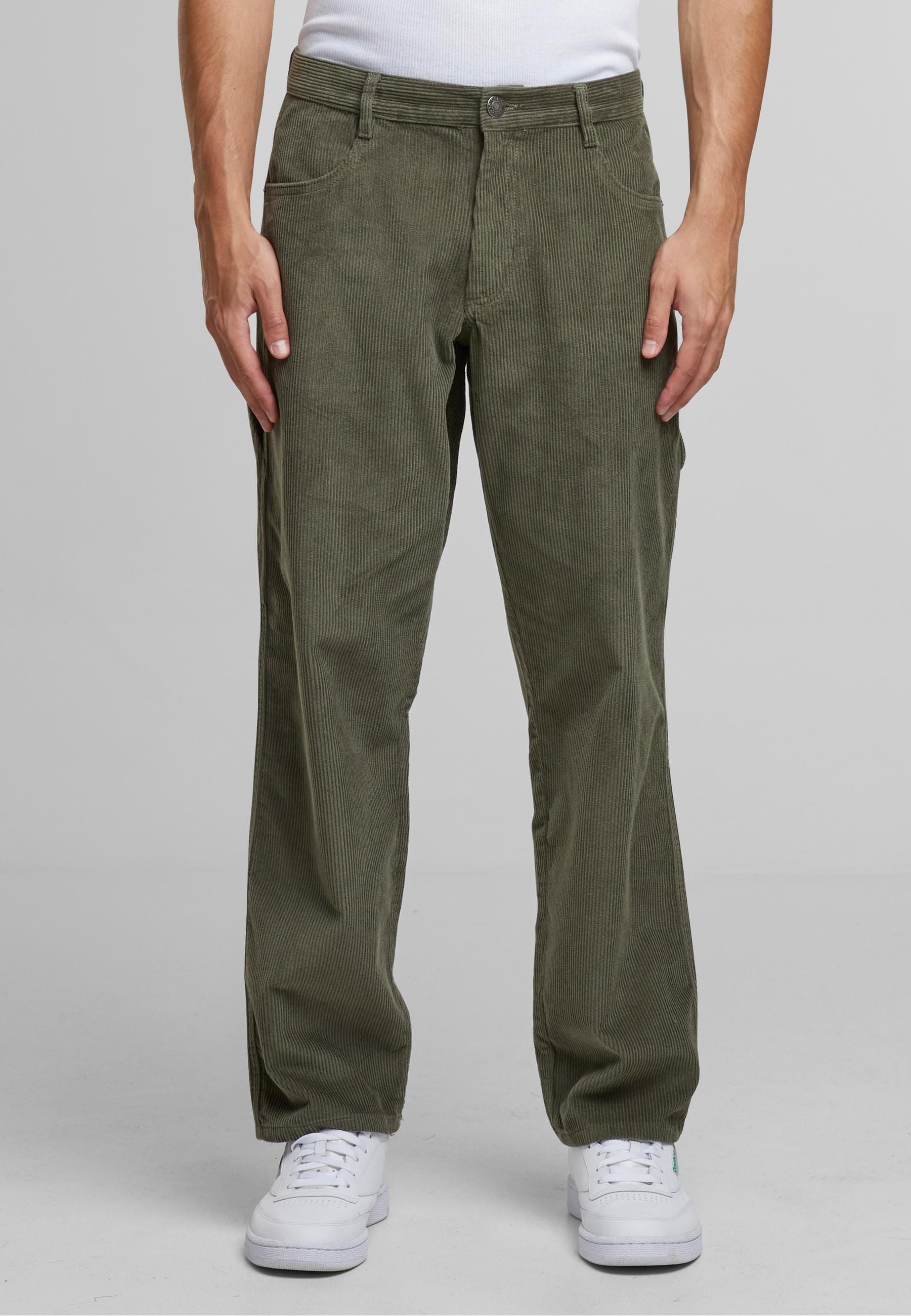 URBAN CLASSICS Stoffhose »Urban Classics Corduroy Carpenter Pants«