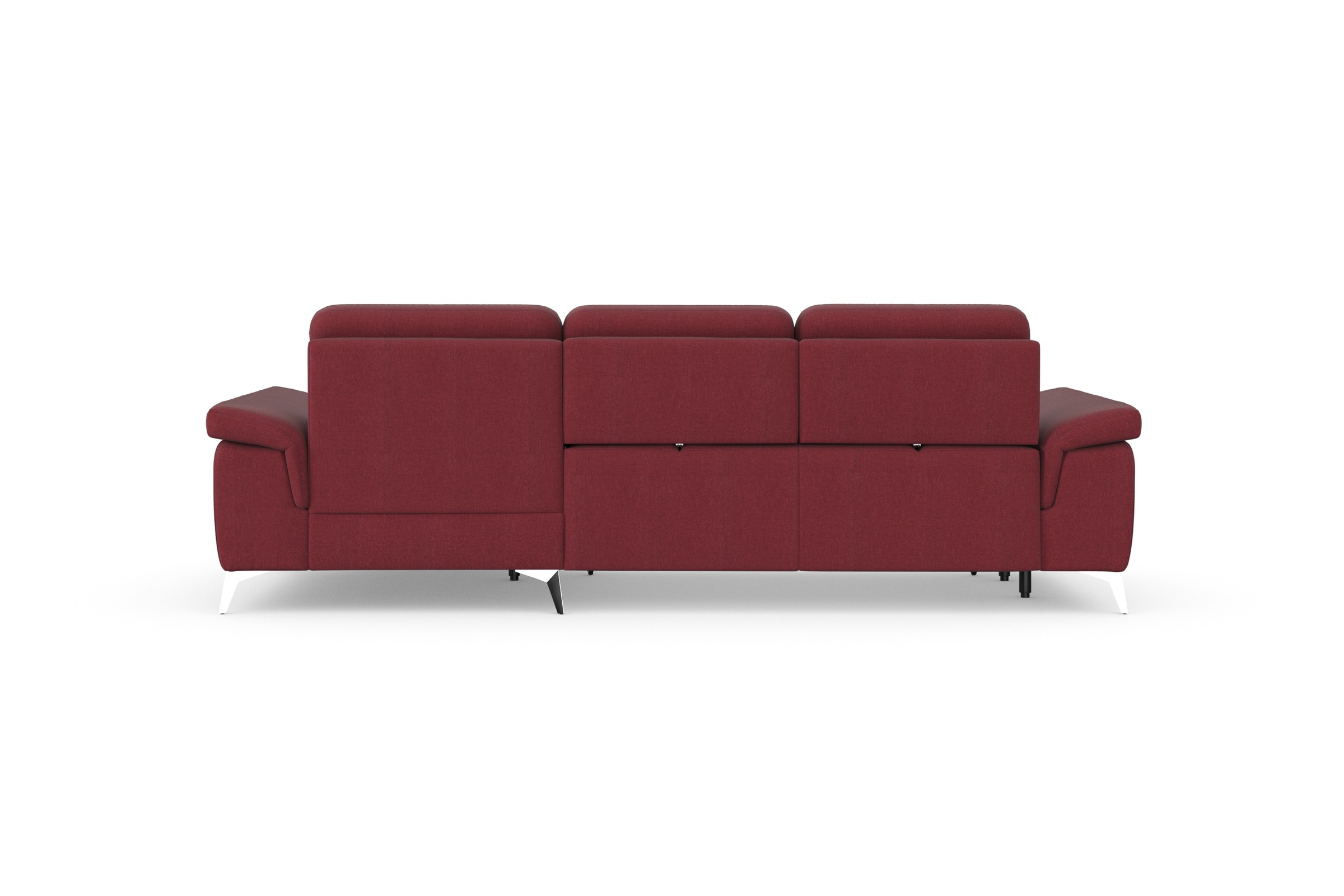 sit&more Ecksofa »Padua L-Form«, inklusive Sitztiefenverstellung, Armteilfunktion und Federkern