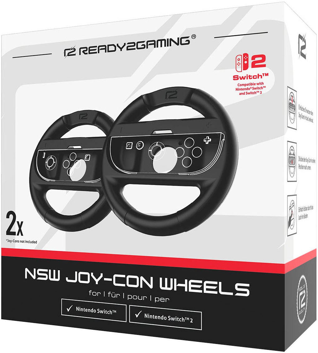 Ready2gaming Controller »Switch 2 Joycon Lenkräder (2er Pack)«
