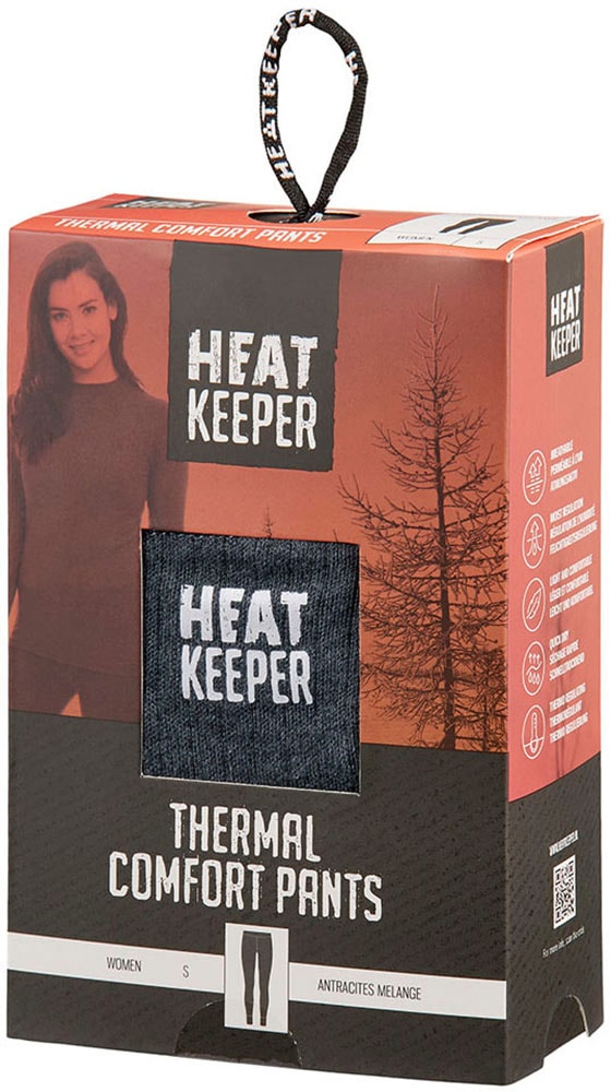 Heatkeeper Thermounterhose »LADIES THERMAL BASIC UNDERWEAR PANTS«, mit Logoprägung und bequemen Bund, perfekt für Wintersportaktivitäten