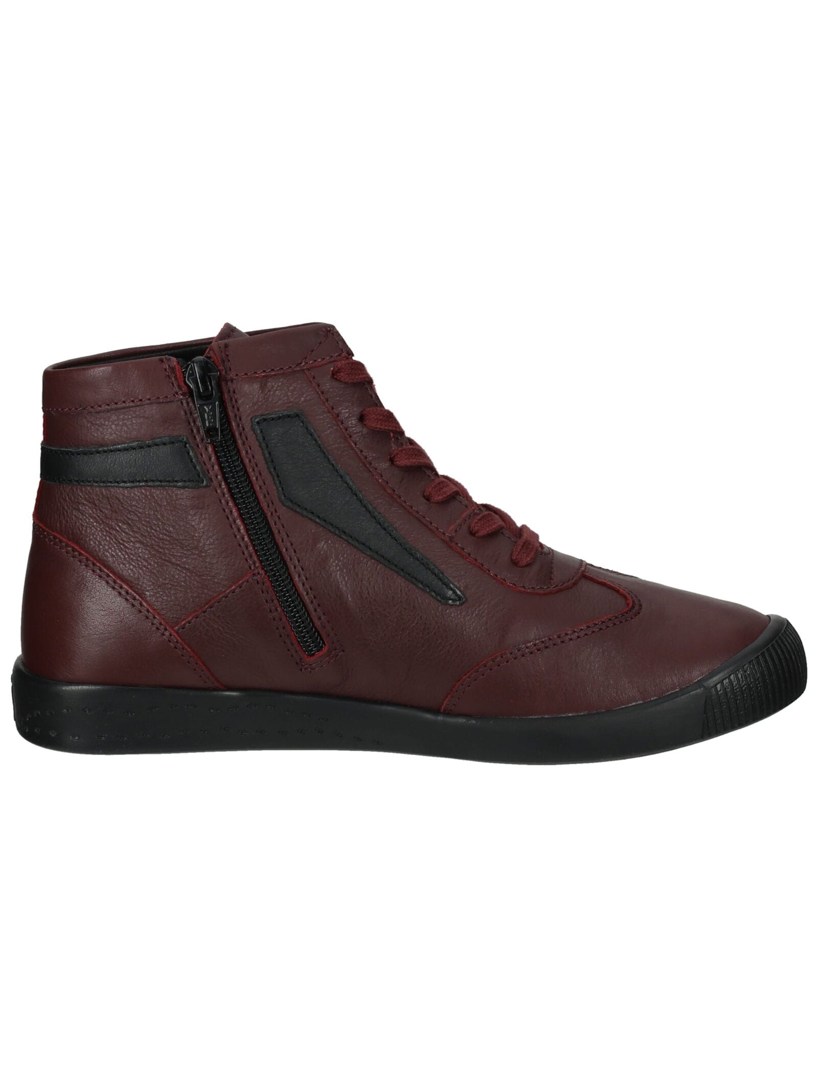 softinos Schnürstiefelette »softinos Stiefelette Leder«