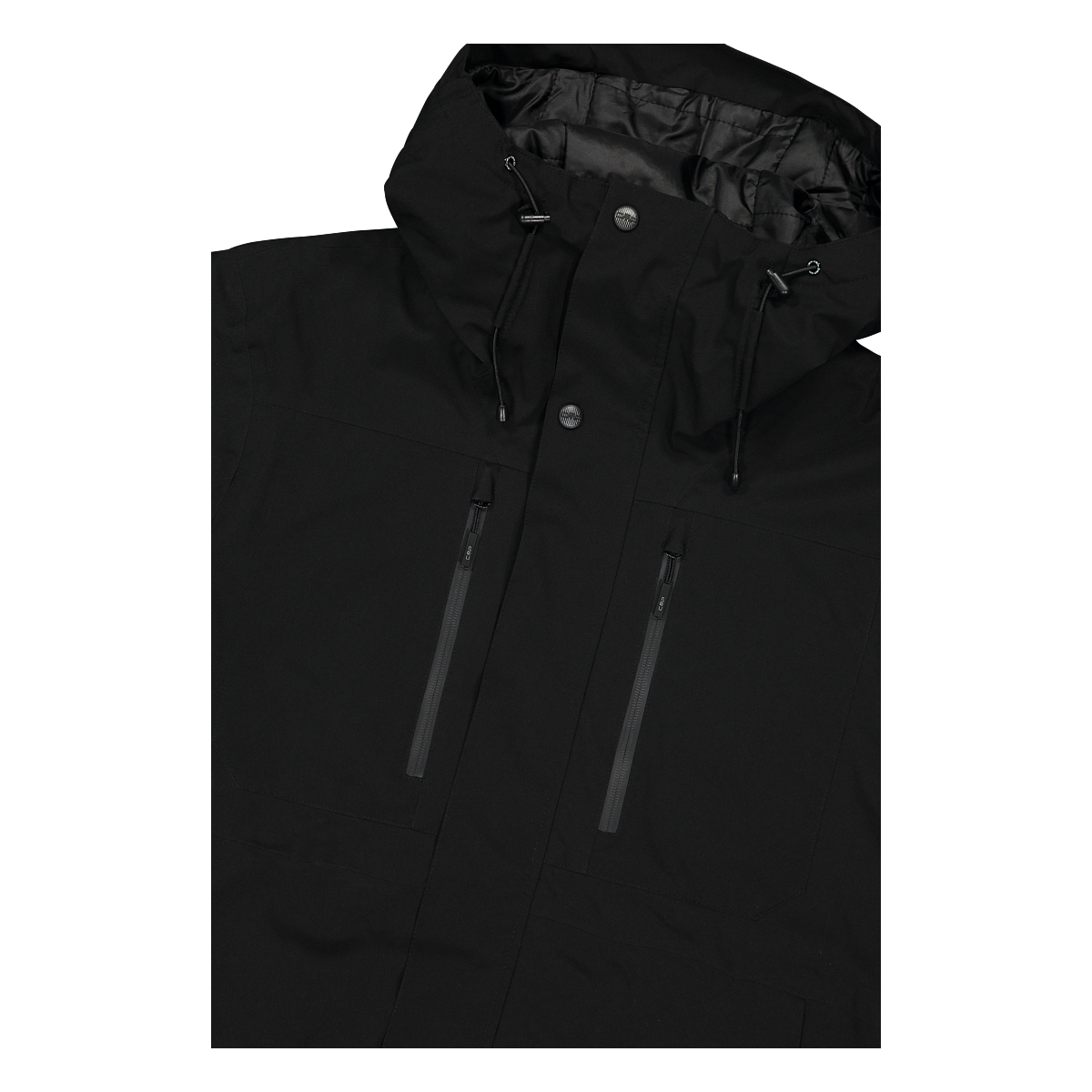 CMP Winterjacke mit Kapuze wind- und wasserabweisend, mit Kunstfaserpolsterung